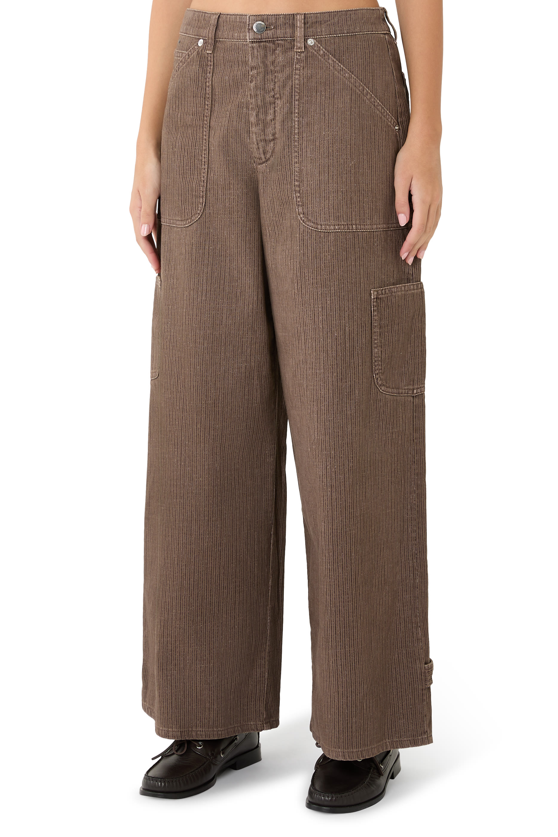 Corduroy Five-Pocket Trousers