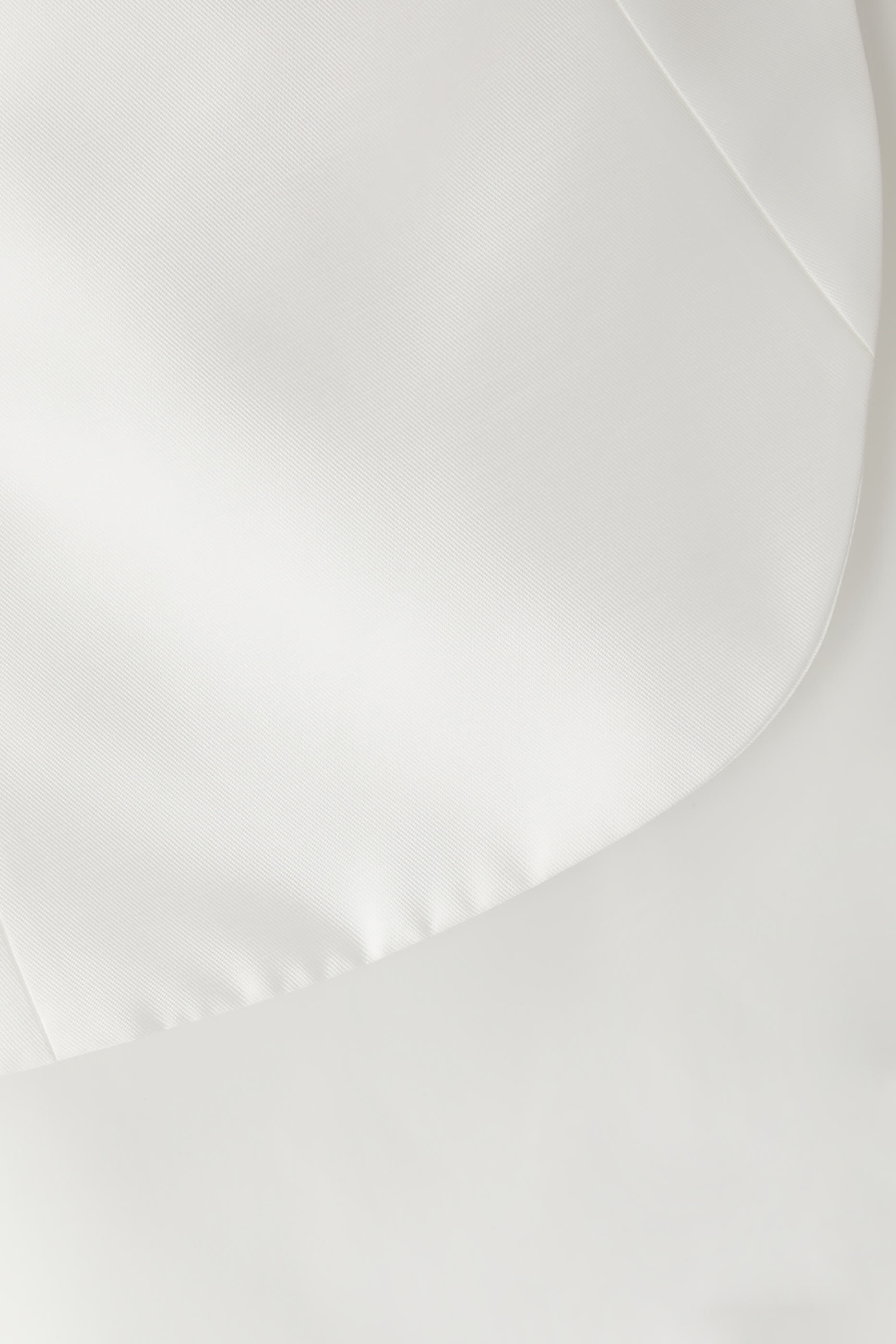 Mikado and Crepe Gown