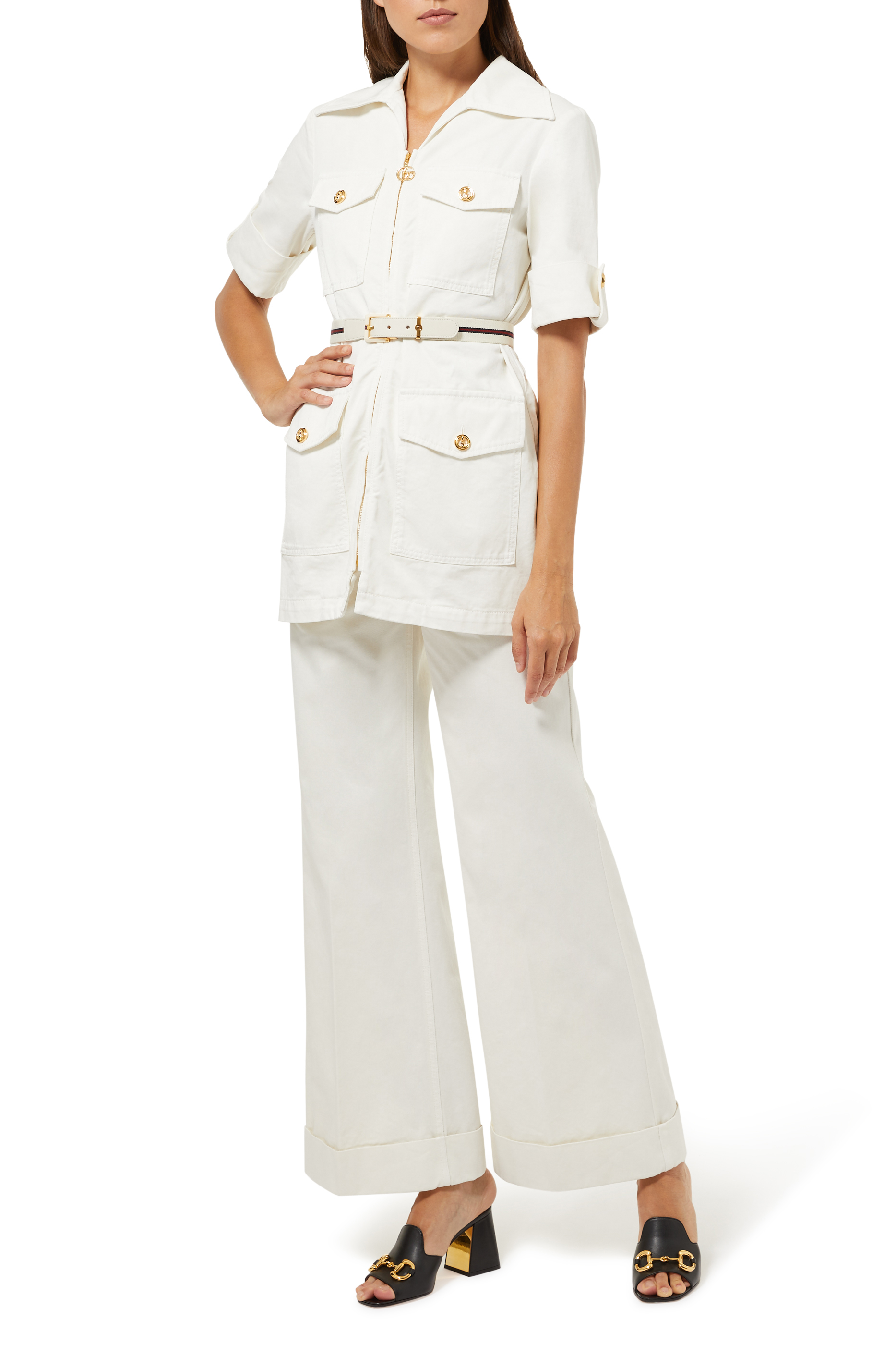 Eco Washed Organic Cotton Jacket