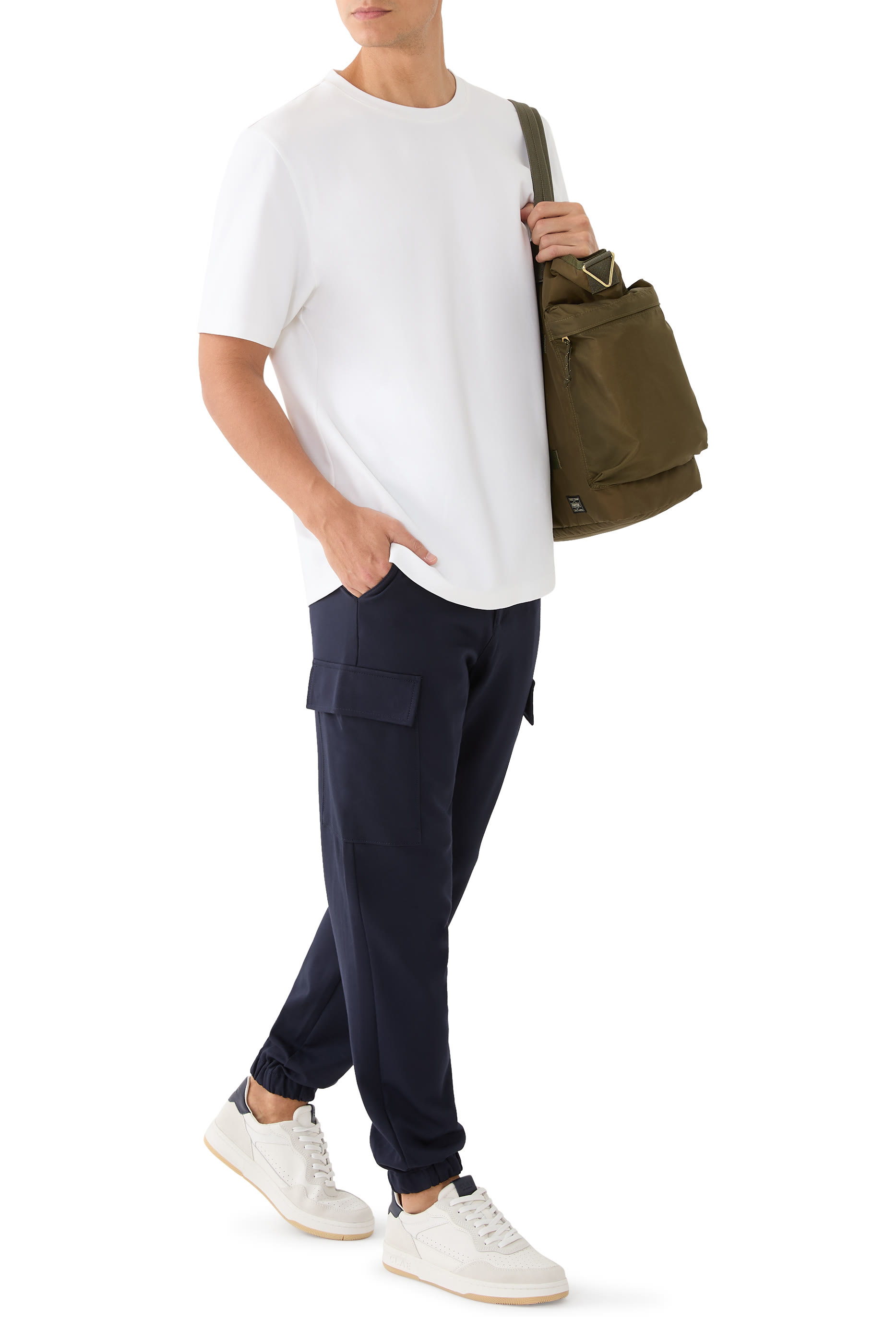 Cargo Chino Double Knit Pants