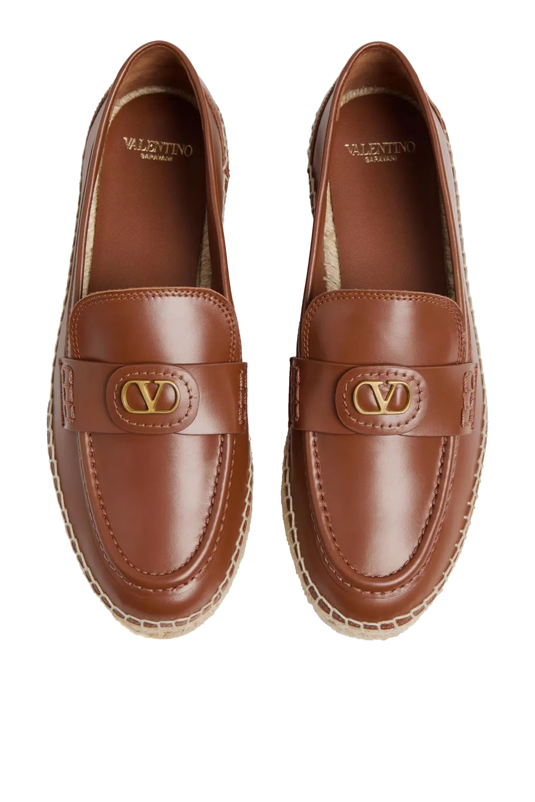 VLogo Signature Calfskin Loafers