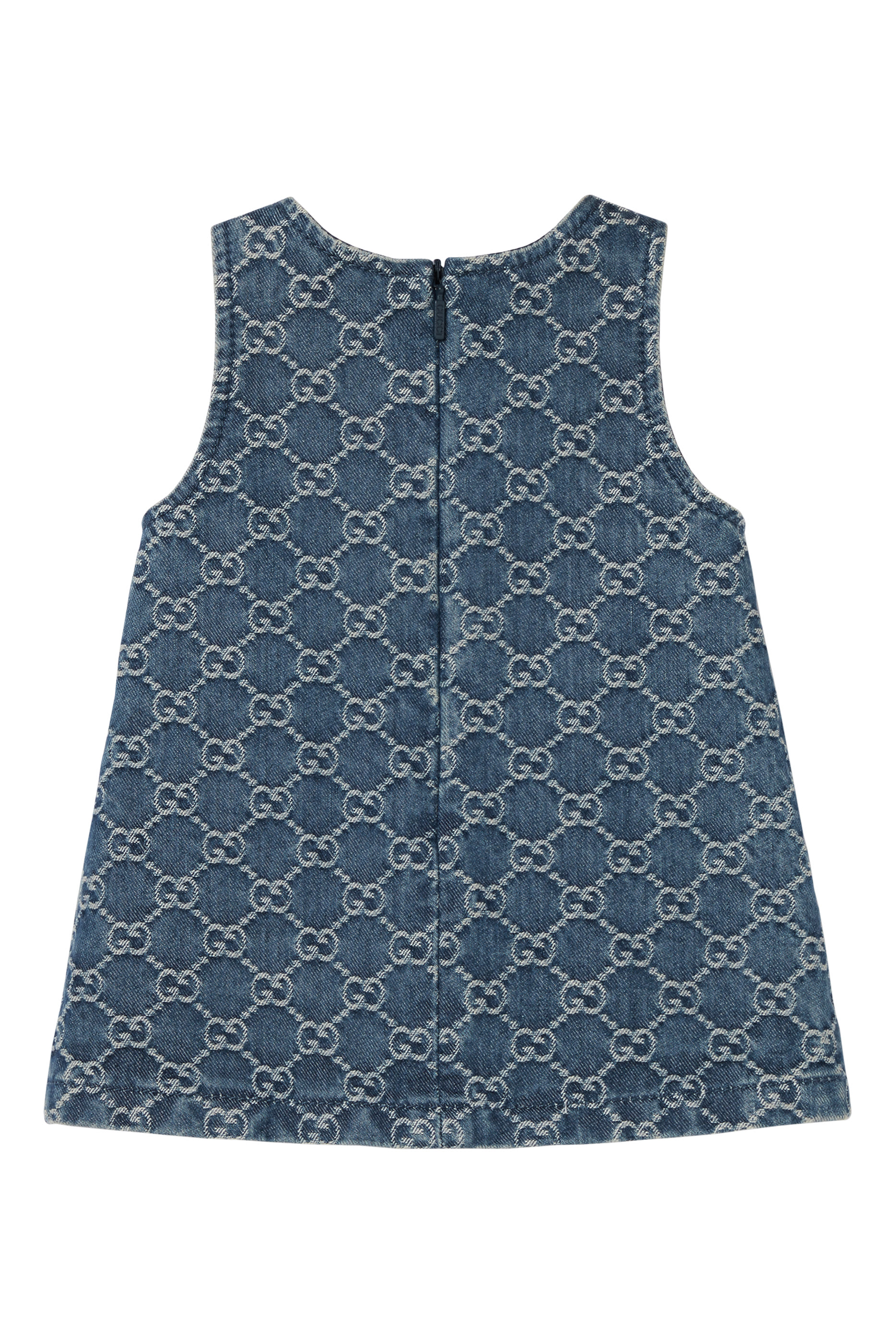 Kids GG Denim Dress