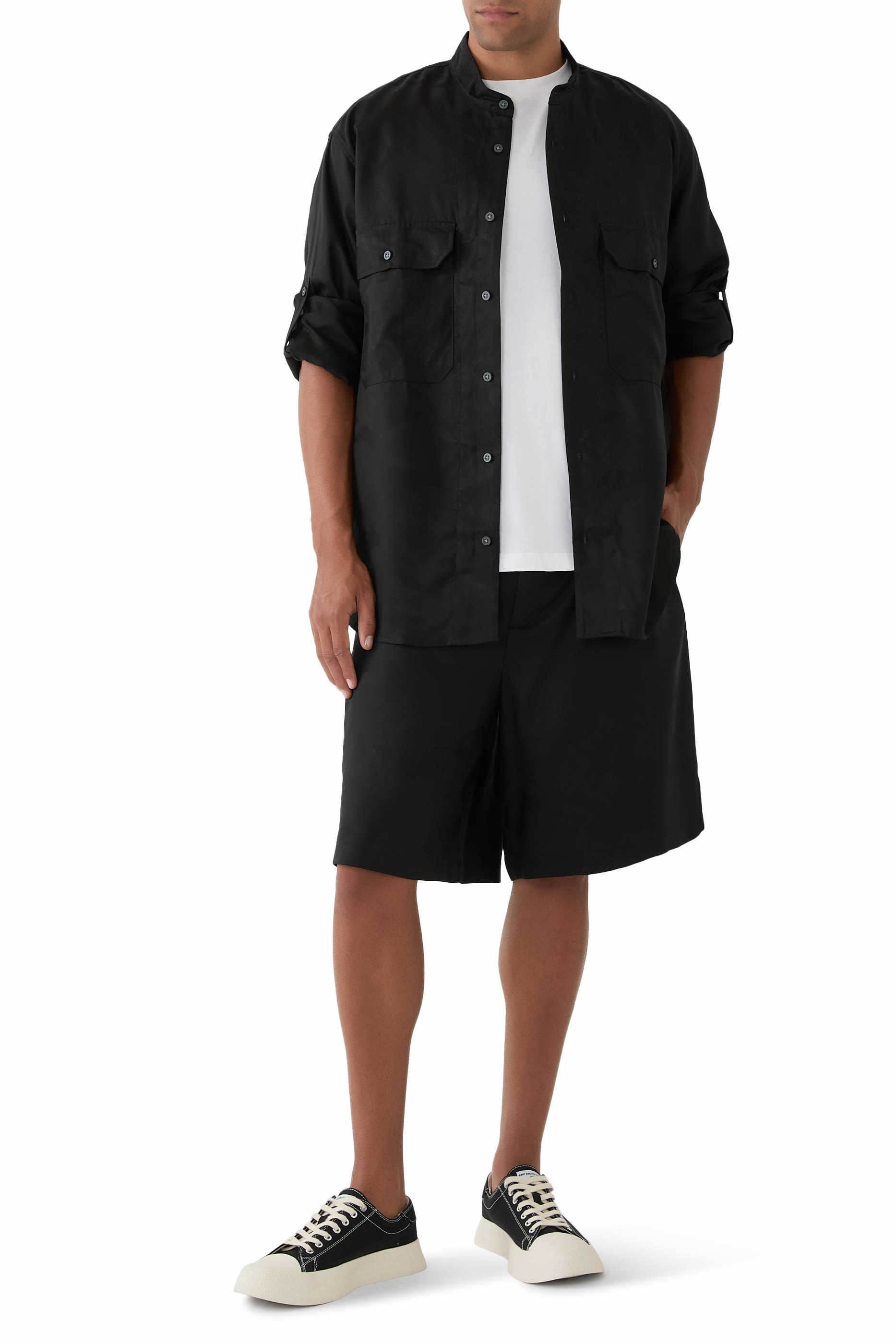 Comfort Fit Shirt in Lyocell 