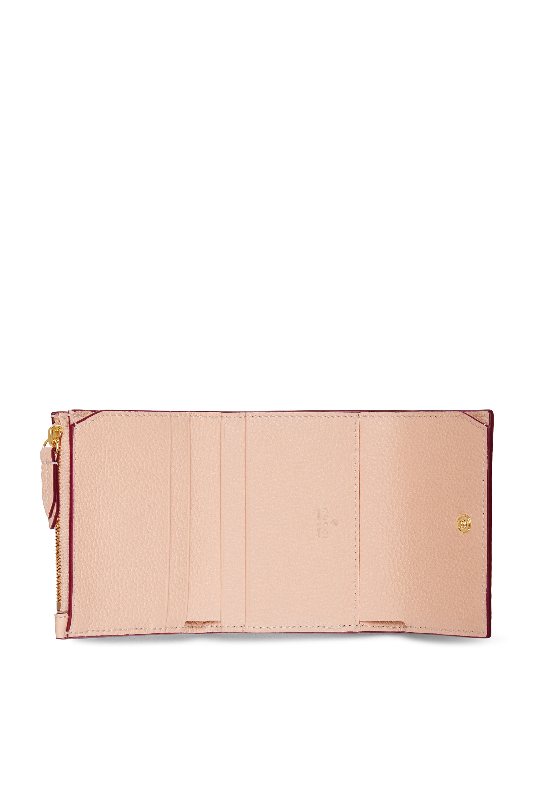 Bi-color GG Marmont Mini Wallet