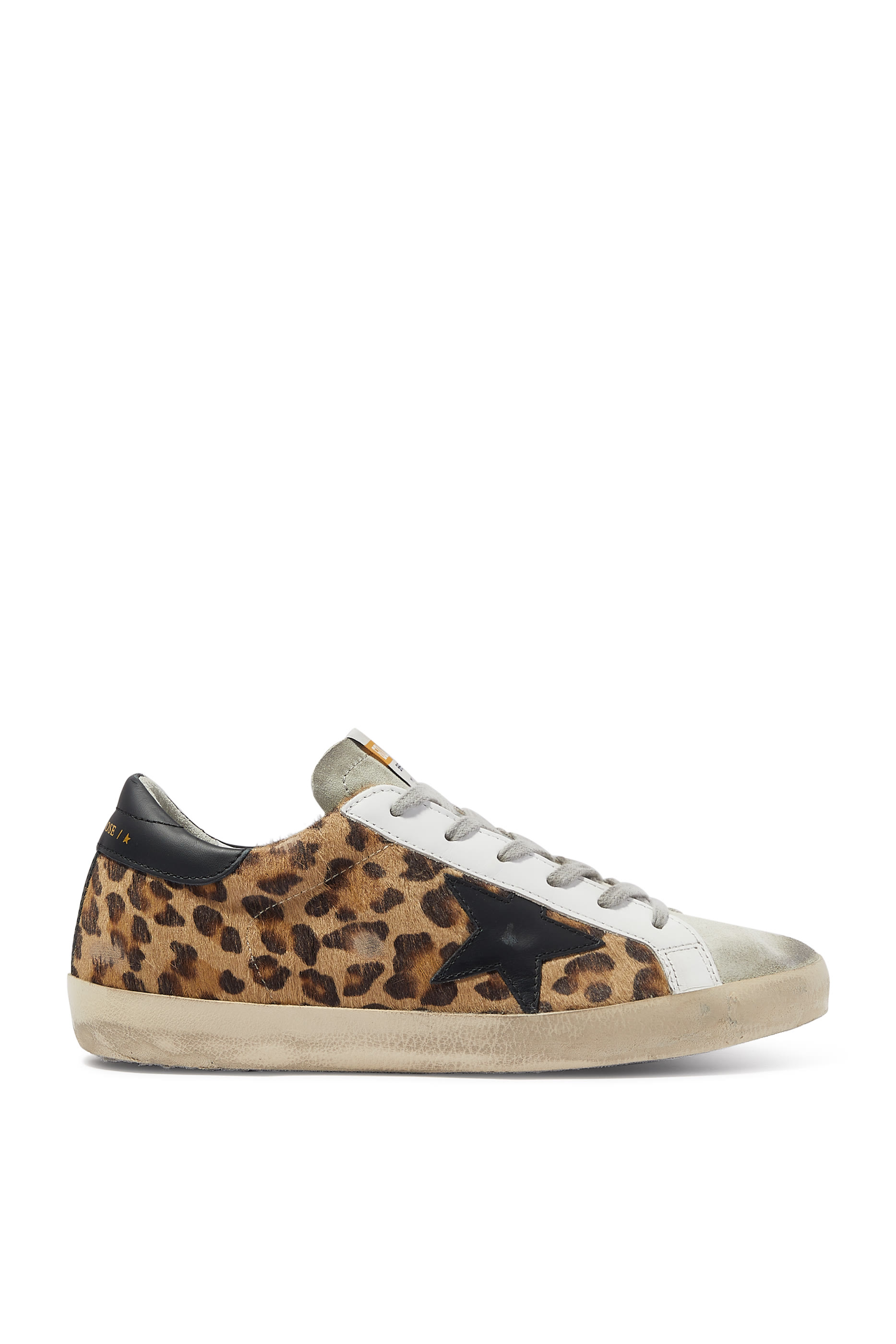 Super-Star Leopard Print Sneakers