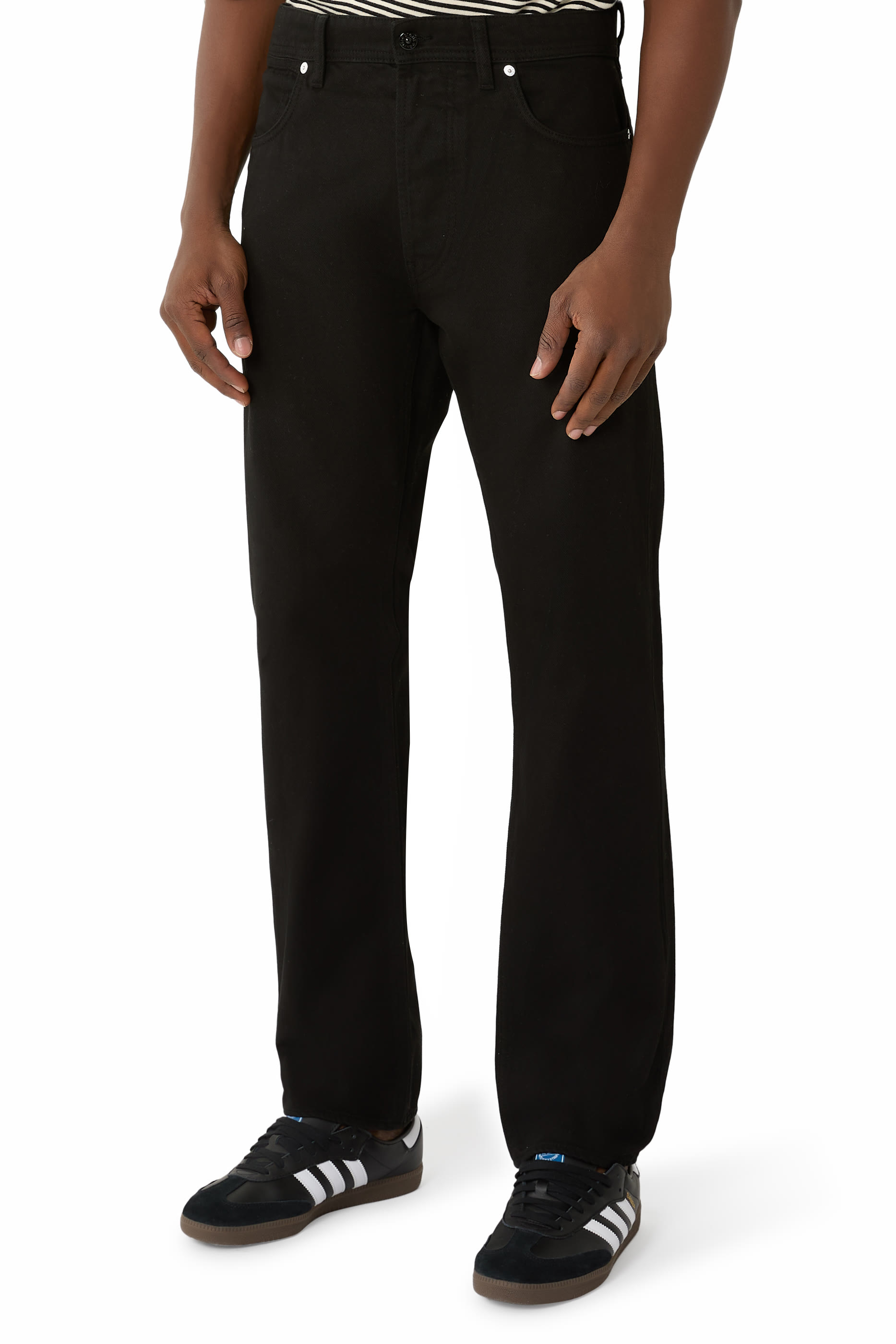  Straight-Fit Denim Jeans