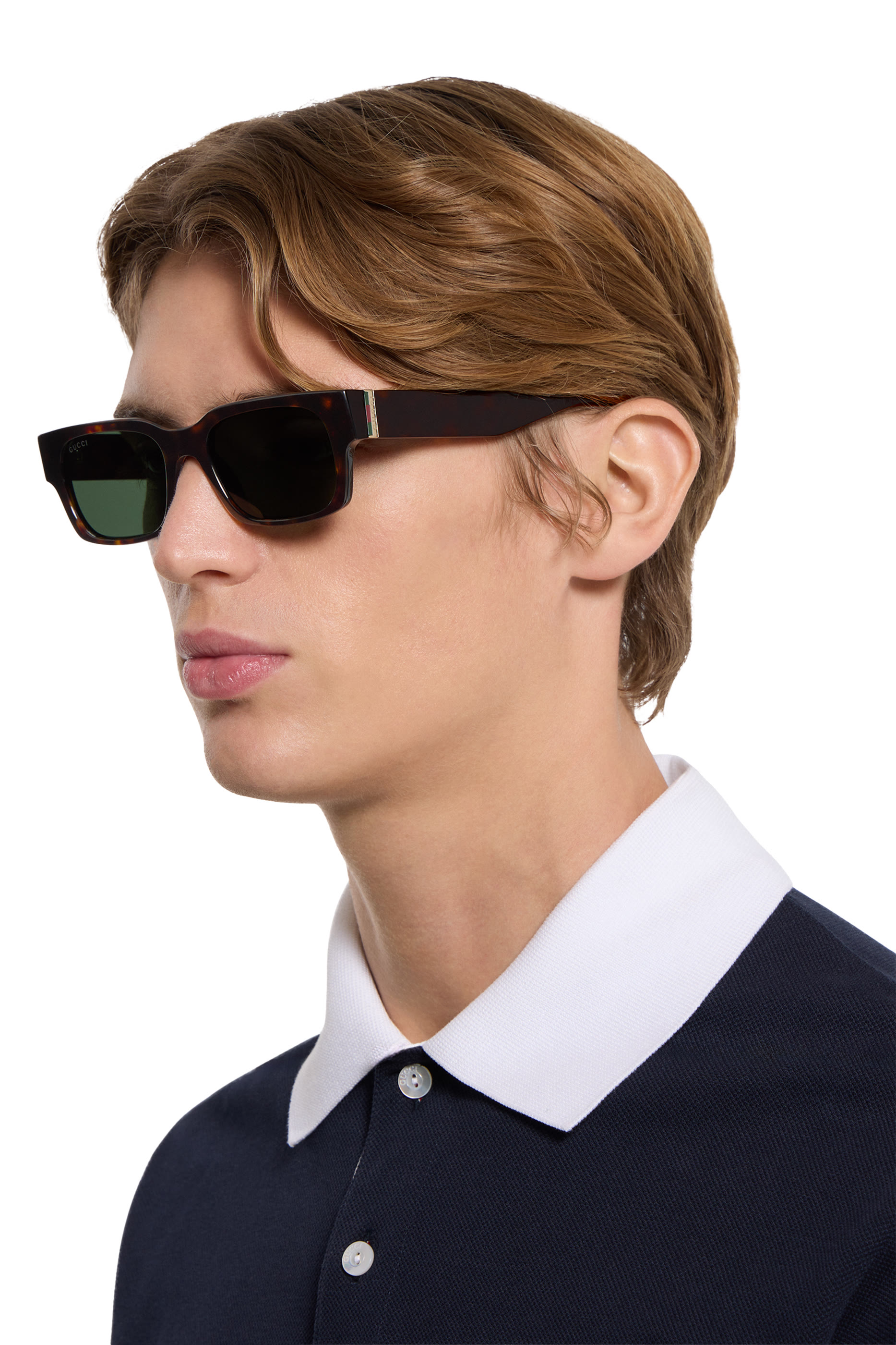 Rectangular Frame Sunglasses