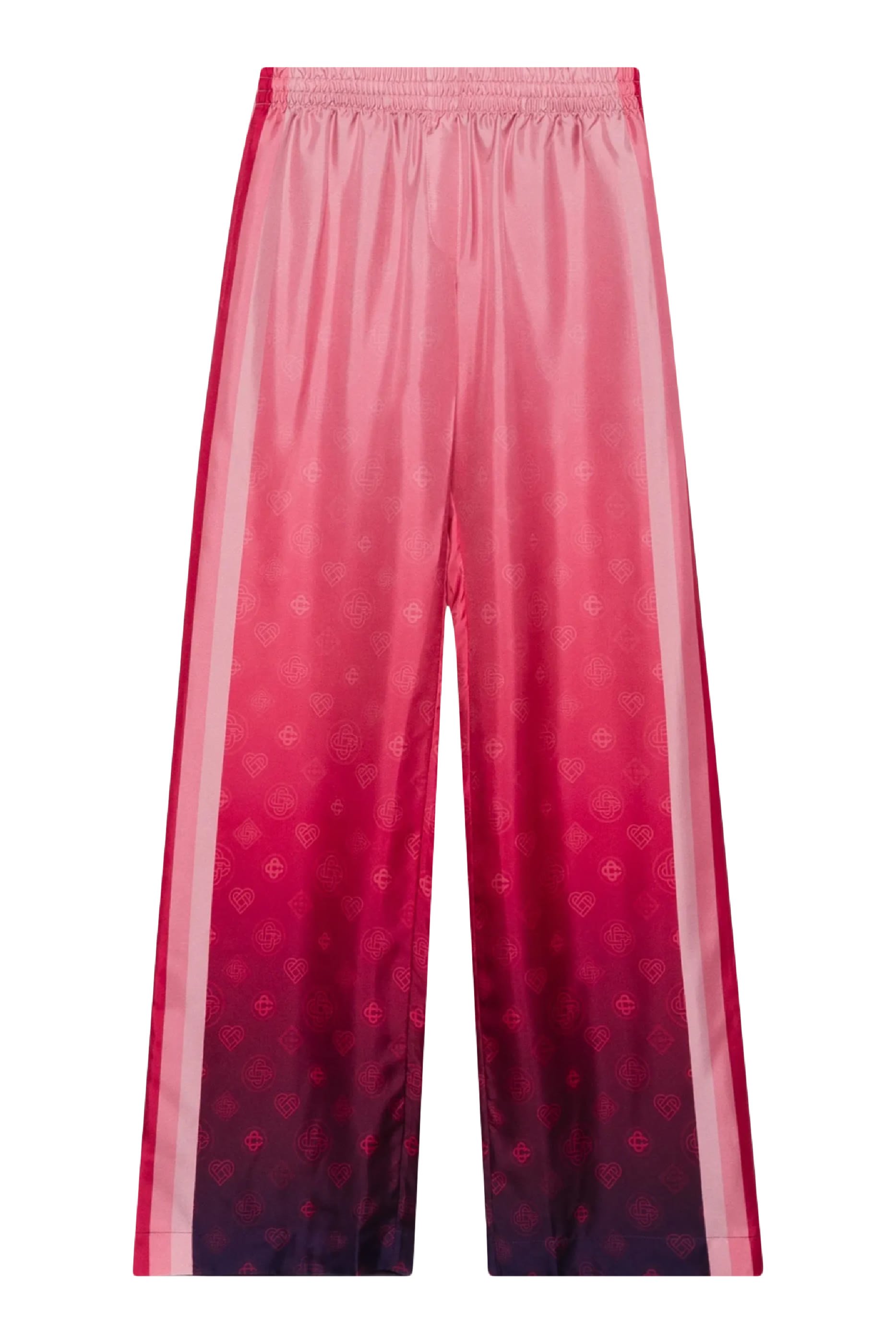 Monogram Silk Trousers