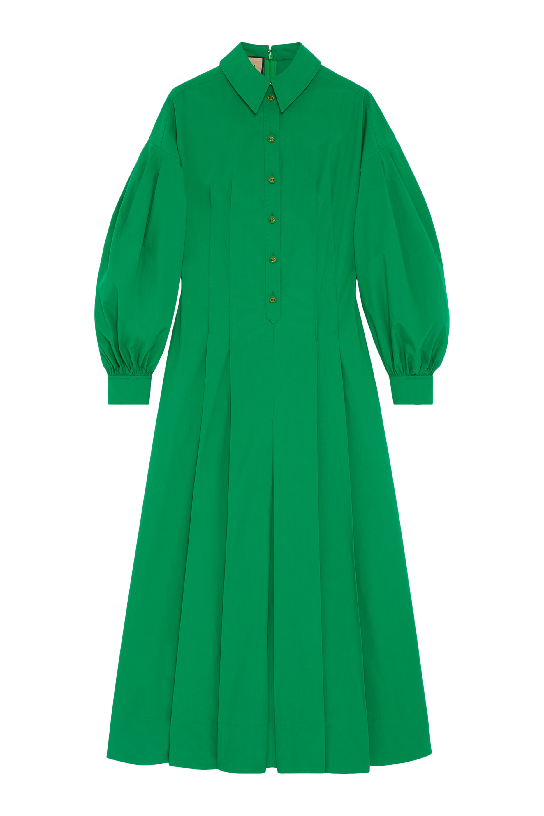 Cotton Poplin Shirt Dress