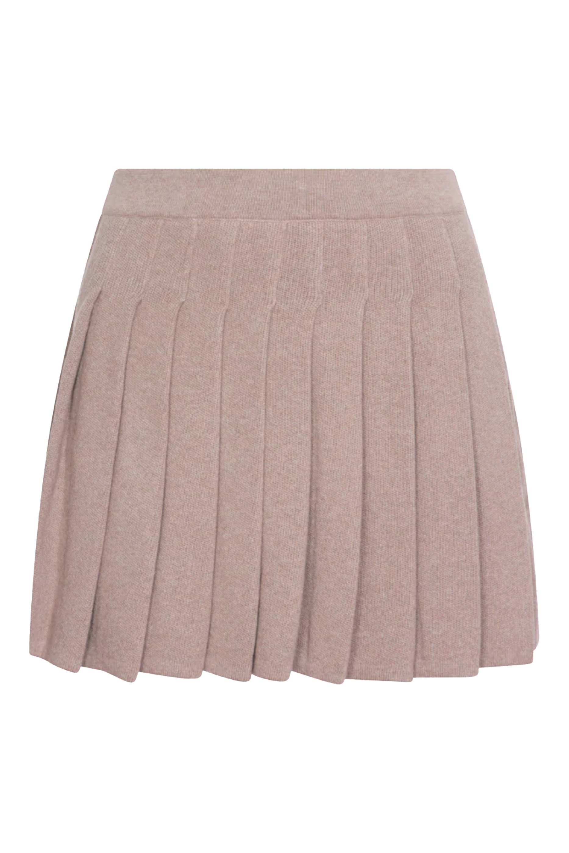 Pleated Mini Skirt
