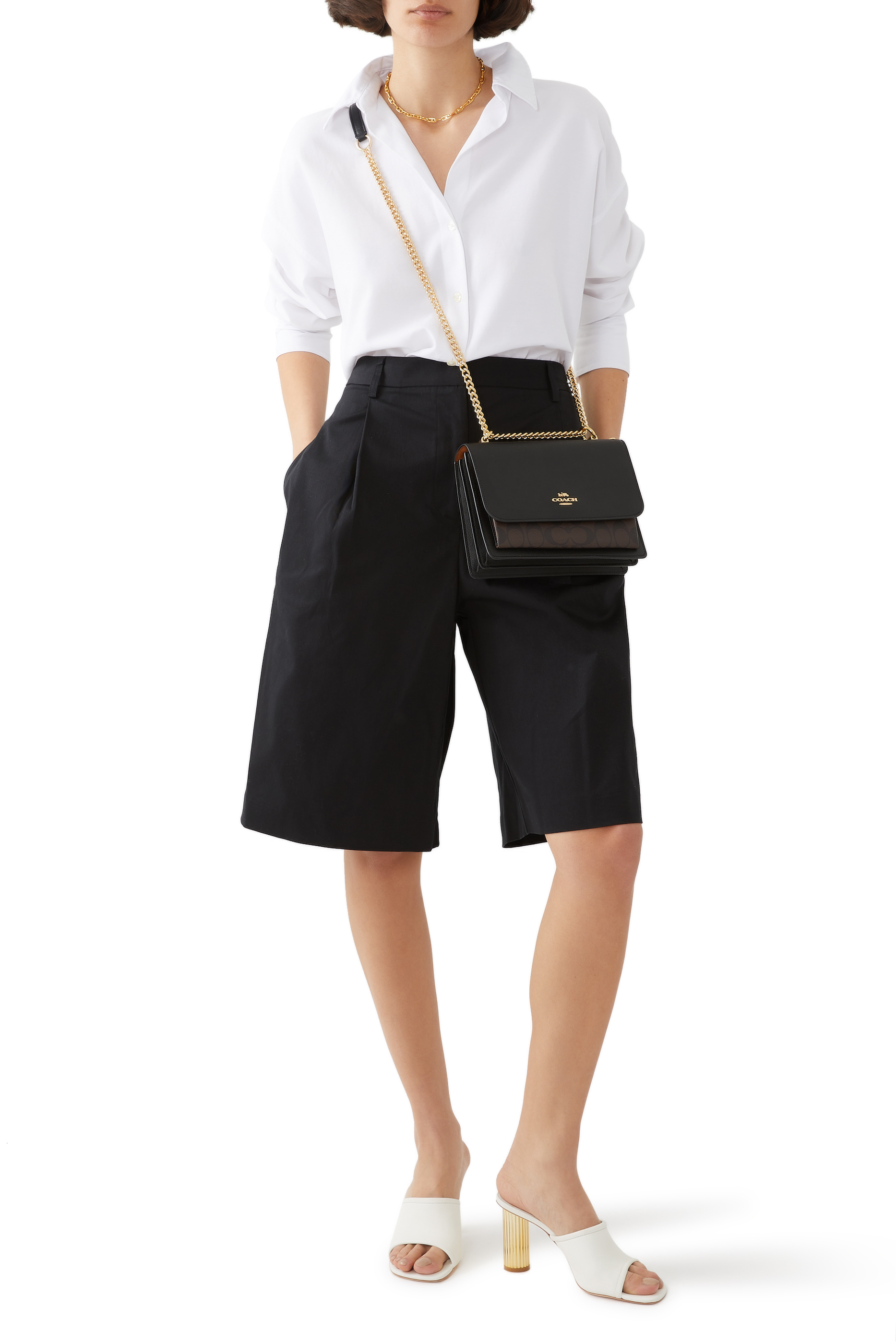 Klare Signature Canvas Crossbody