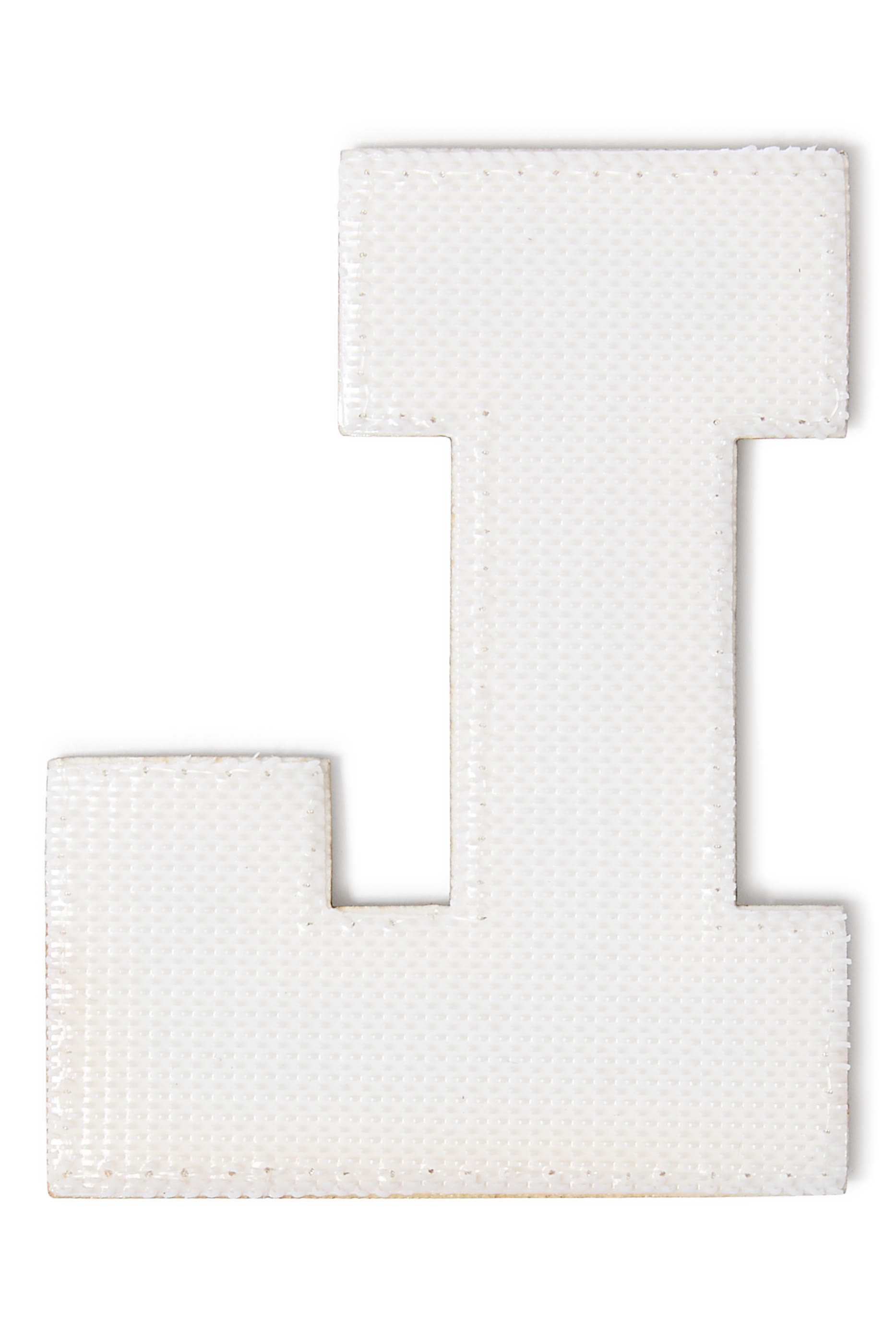 Kids 3" Chenille Sparkle ‘L’ Letter Patch