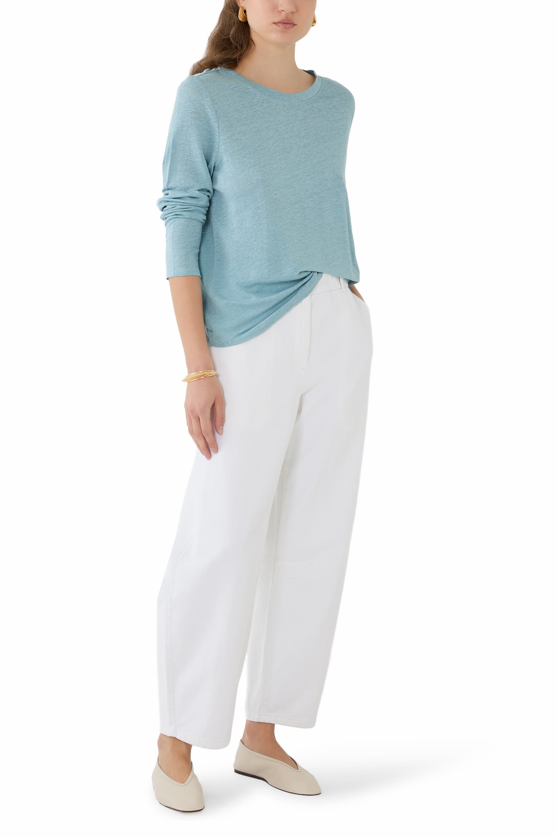 Organic Linen Jersey T-Shirt