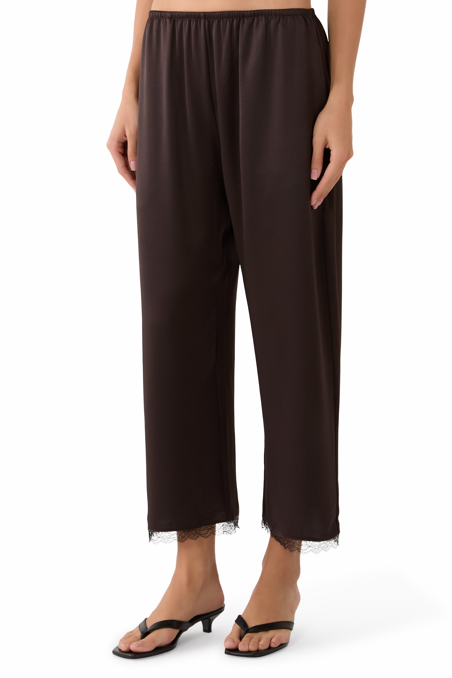 Barb Lace Crop Pants