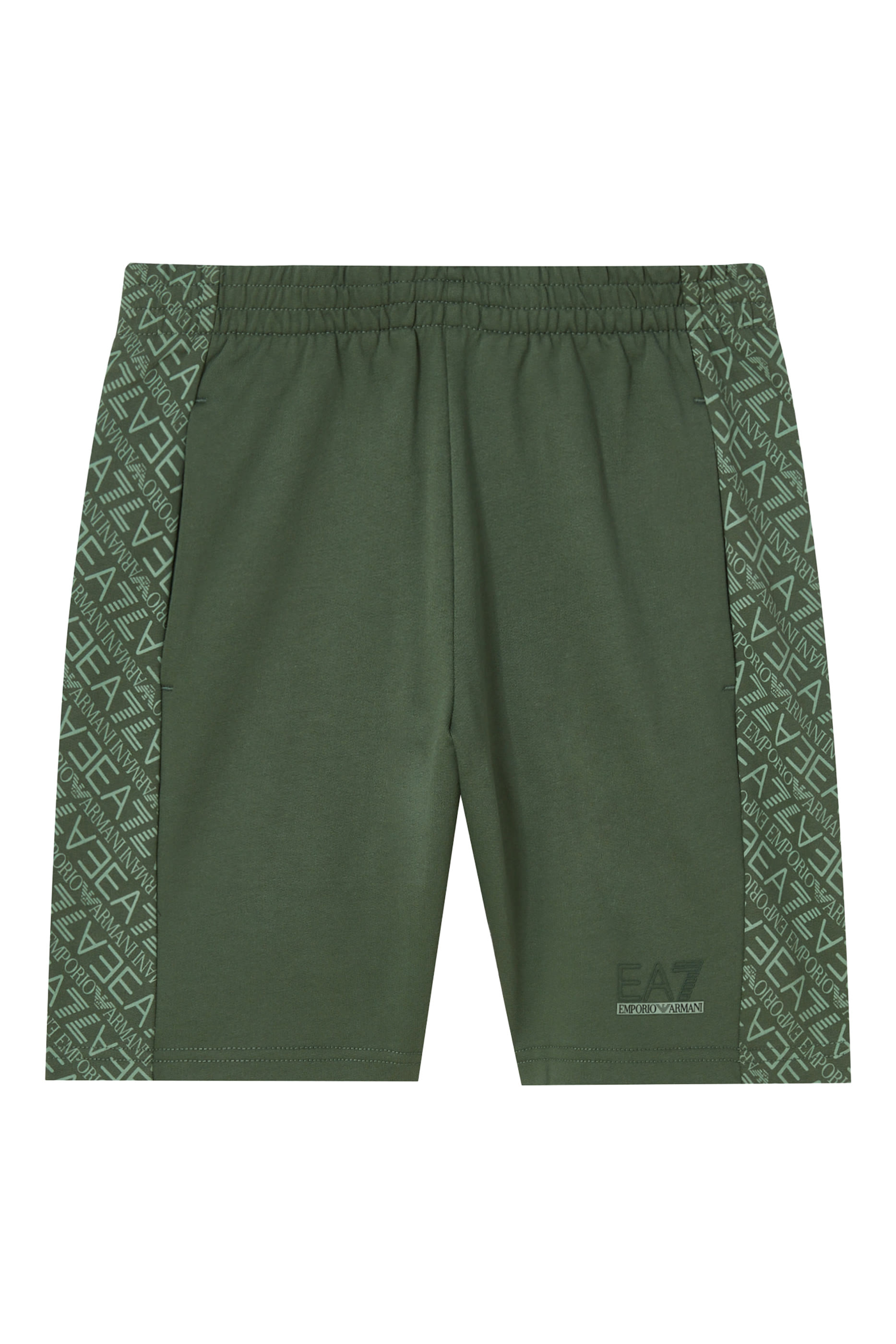 Kids EA7 Logo Shorts