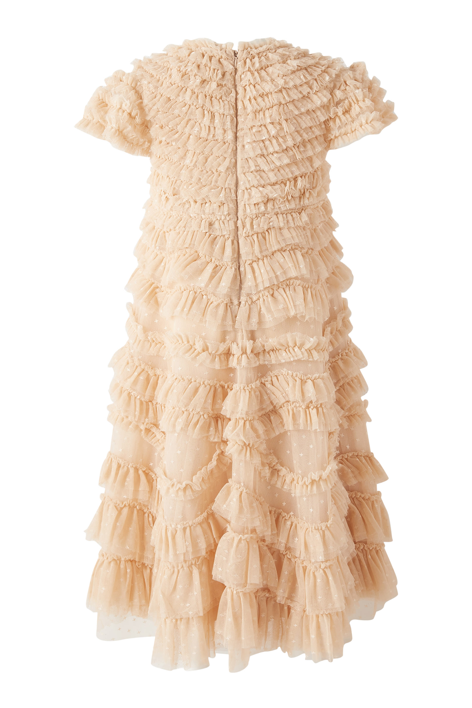 Wild Rose Ruffle Kids Dress