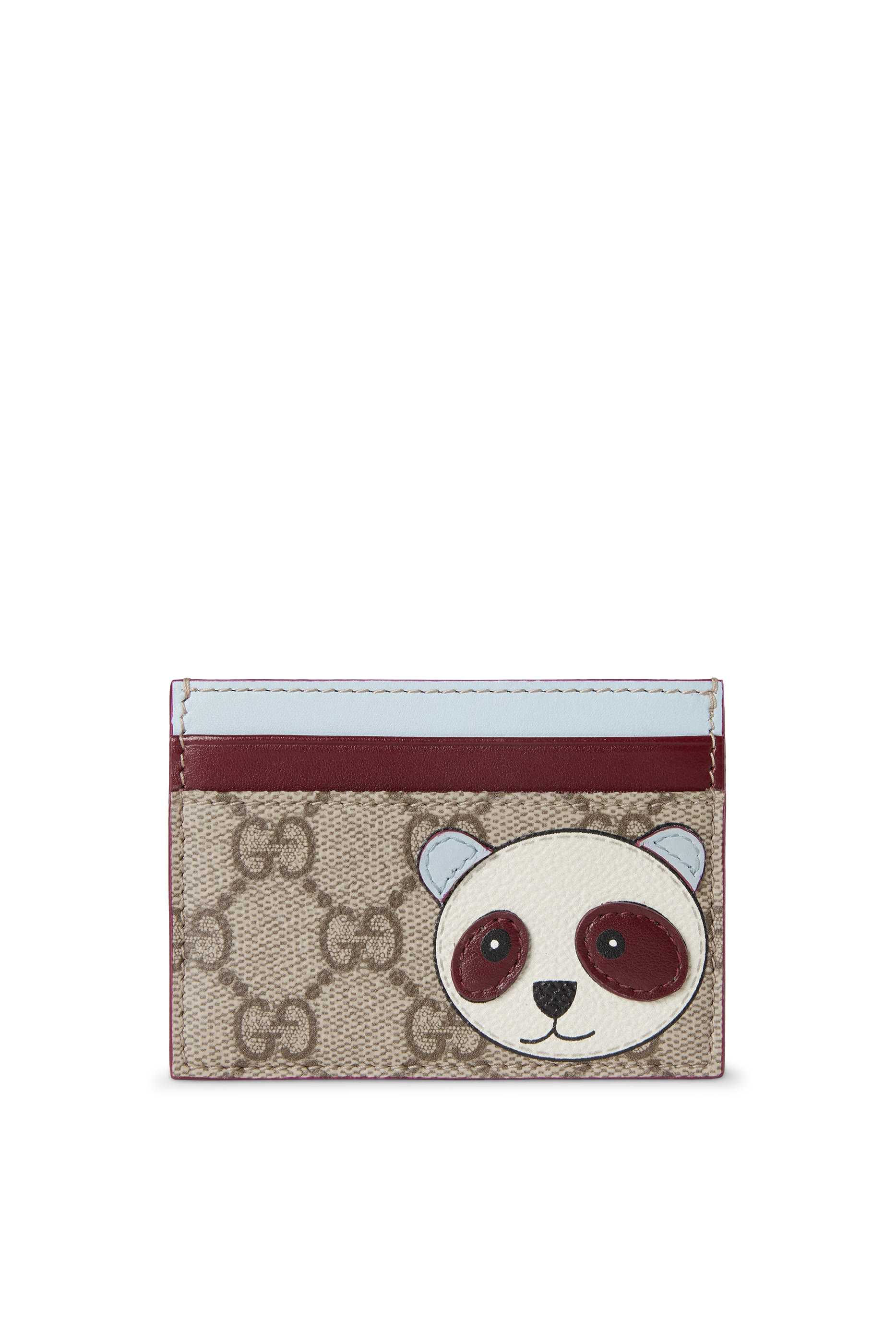 Bi-Color GG Card Case with Panda Detail