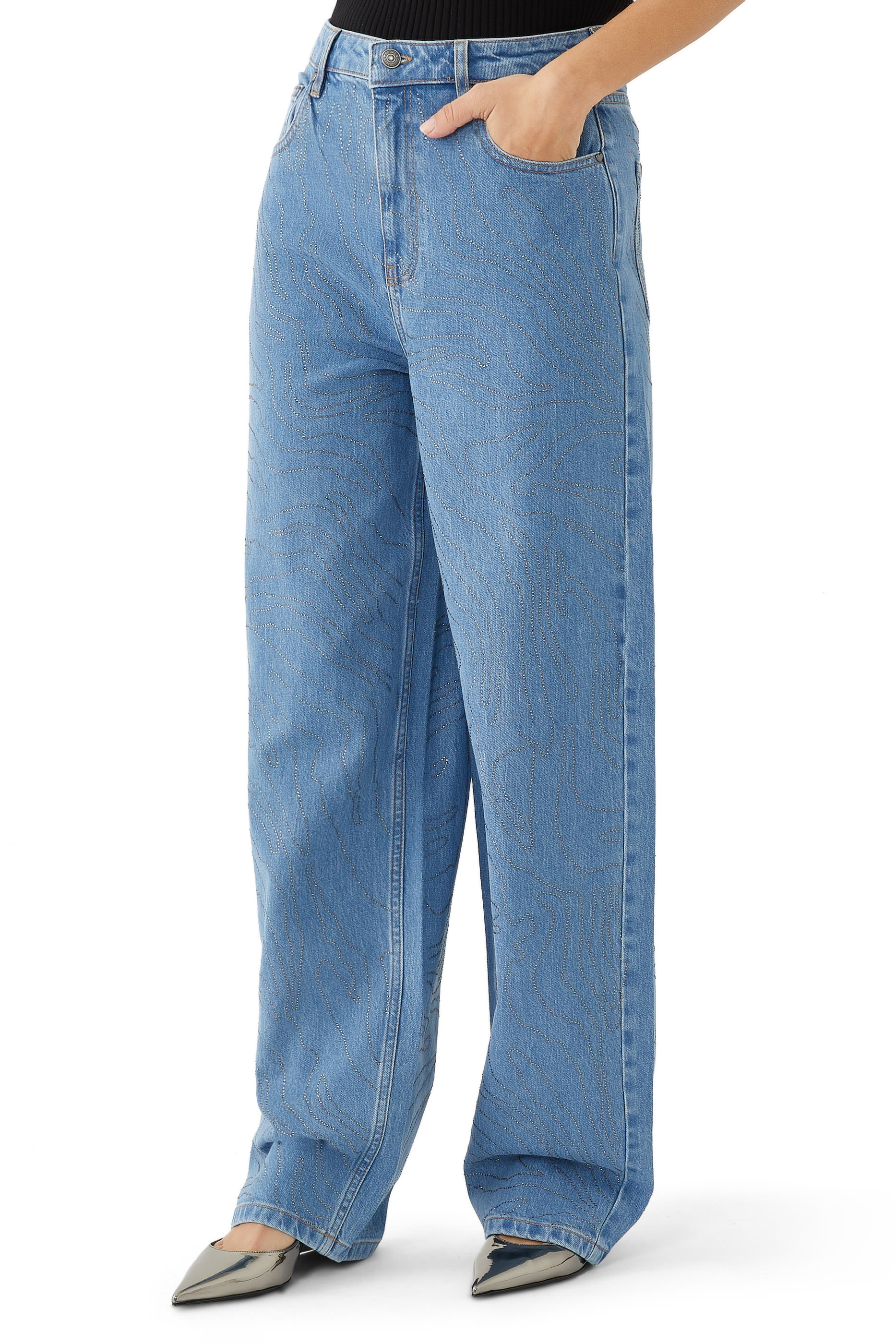 Dixie Rhinestone Jeans