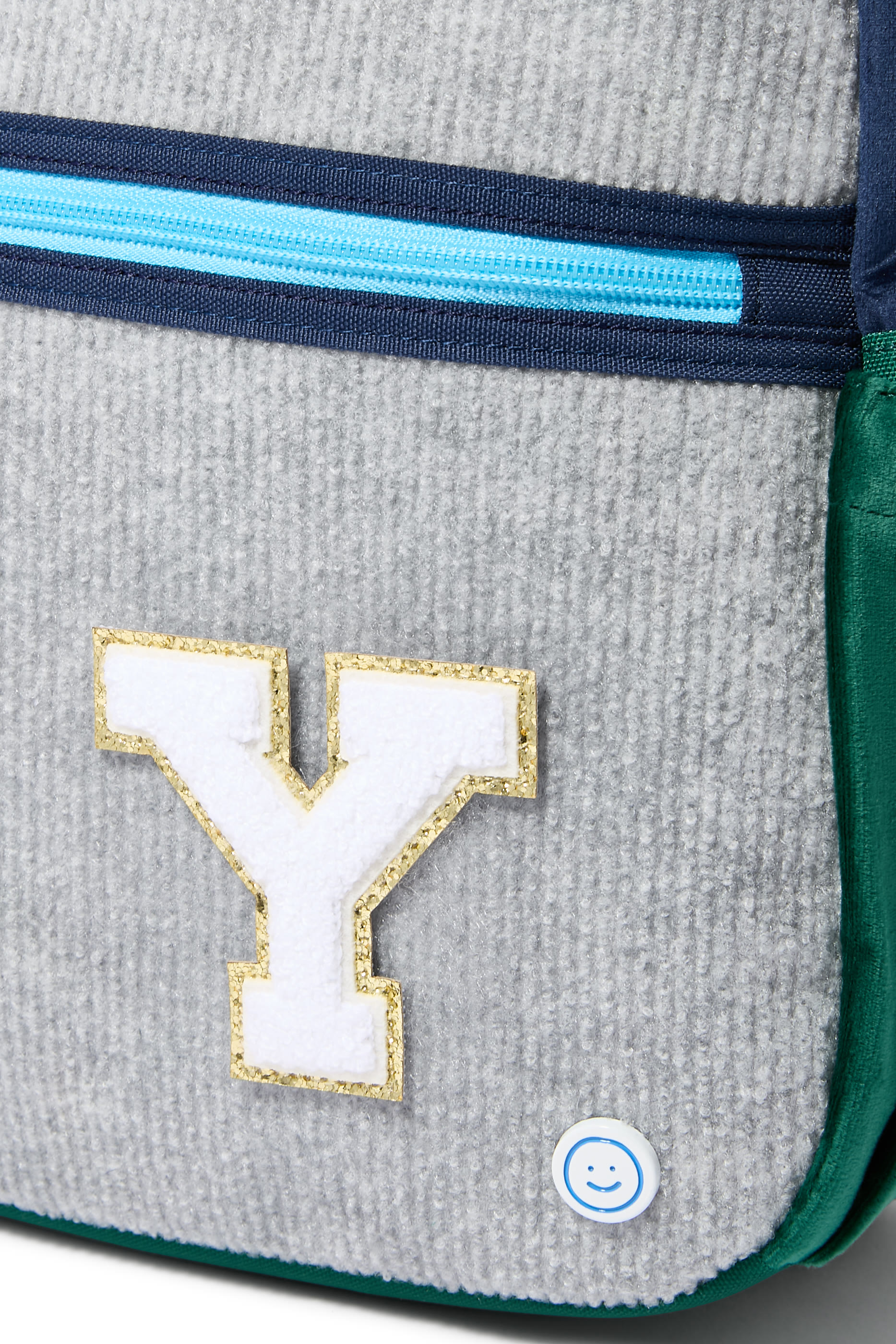 Kids Chenille Sparkle Letter 'Y' Patch