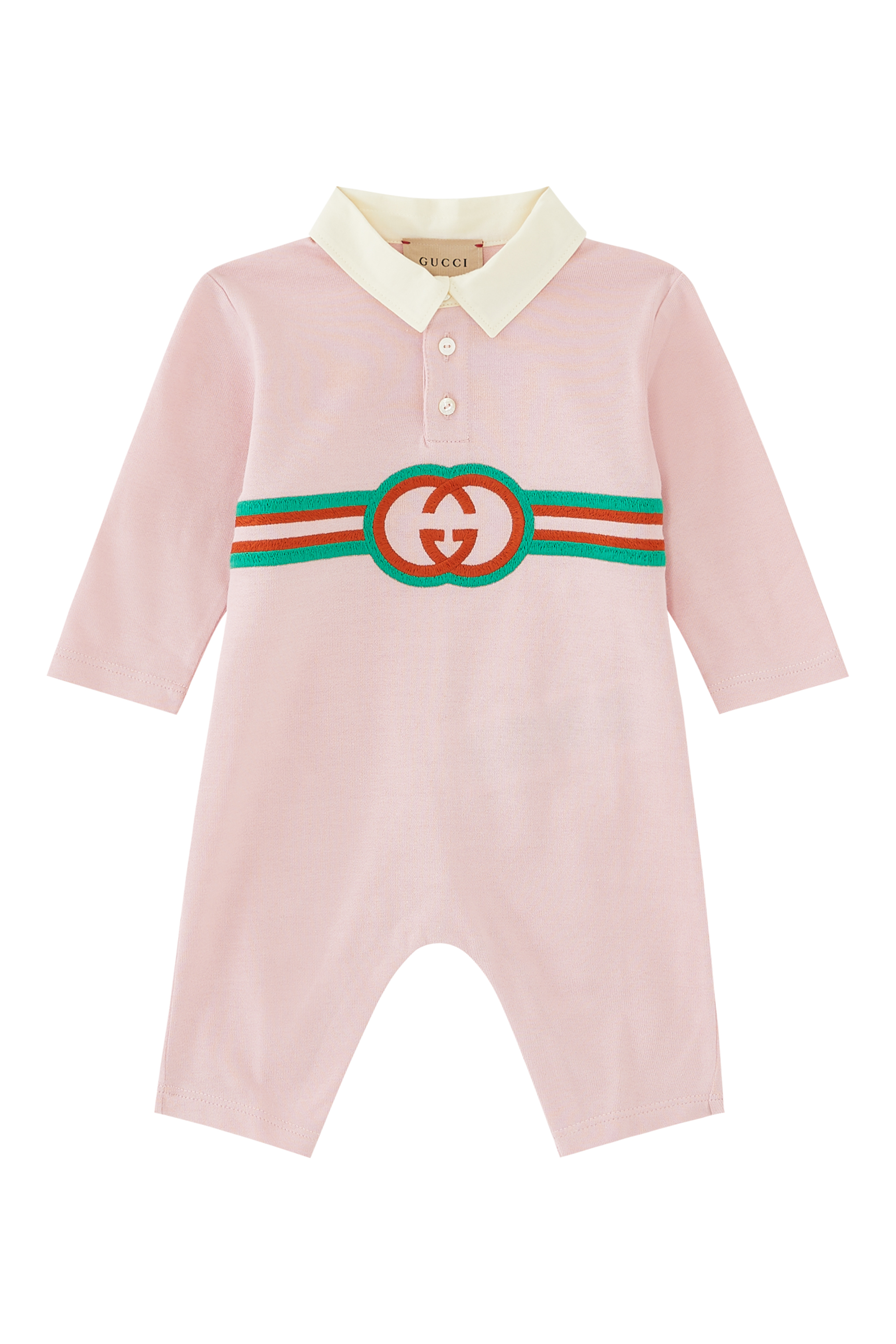 Kids Interlocking G Jumpsuit