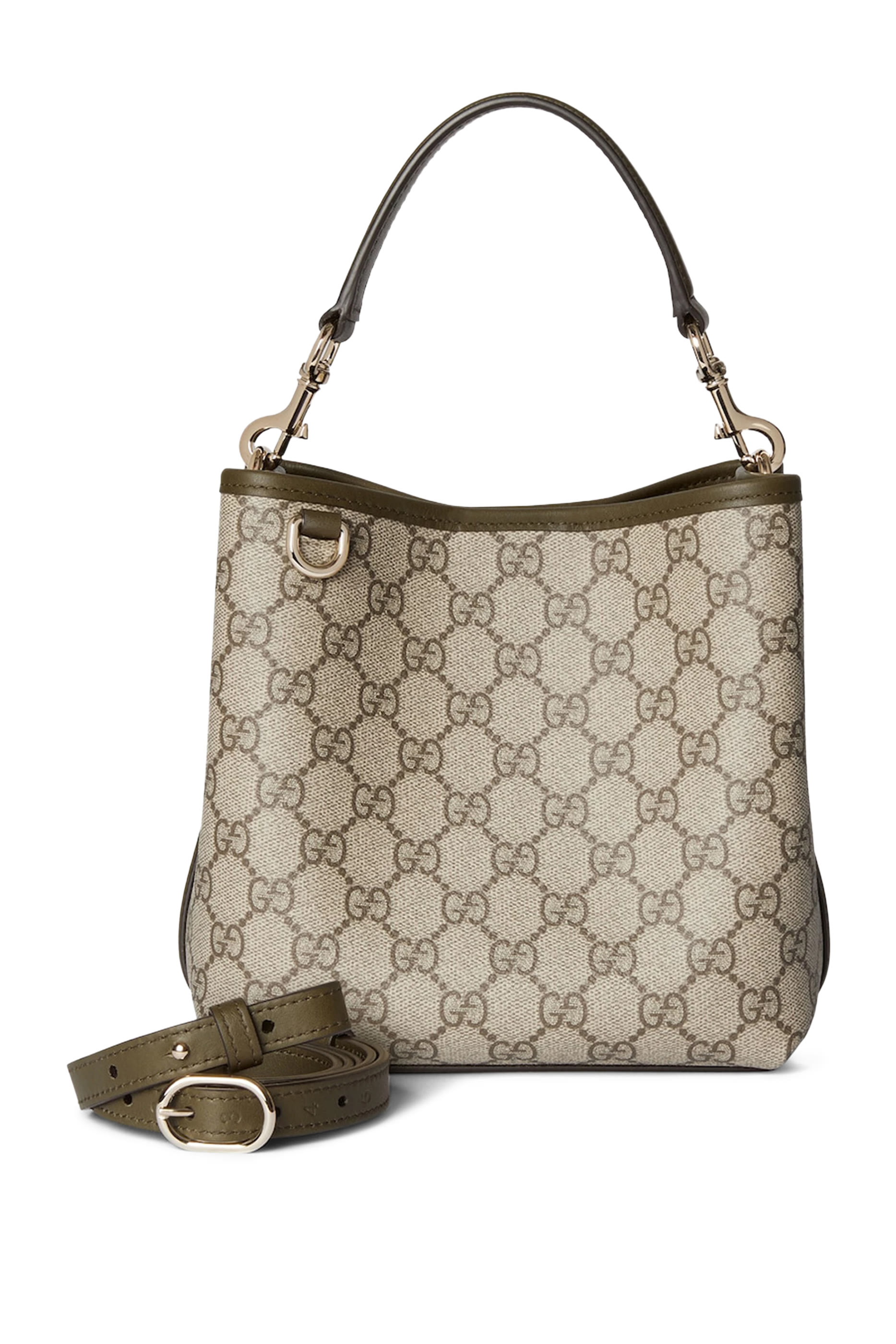 GG Emblem Small Bucket Bag 