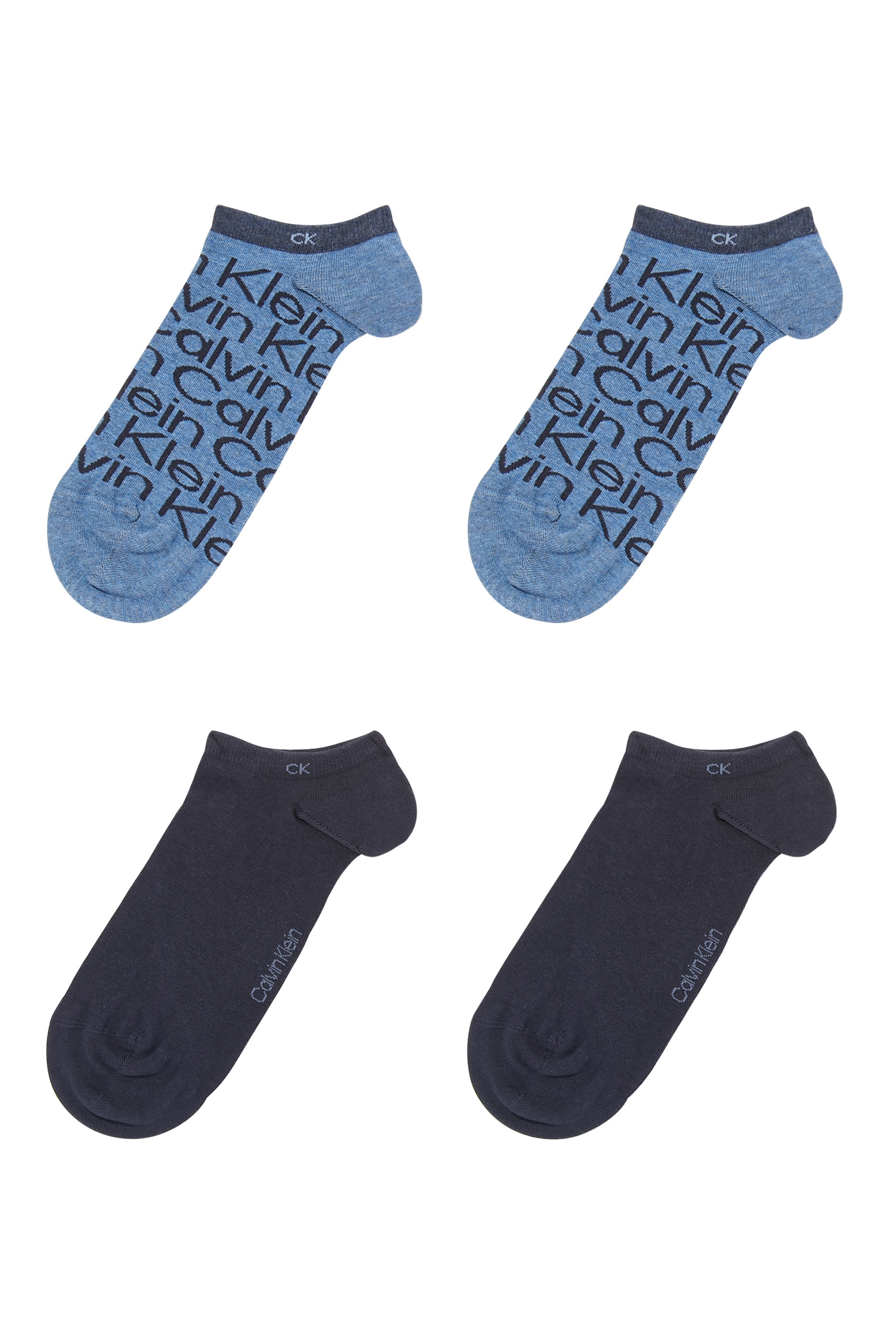Knit Trainer Socks, Set of 2