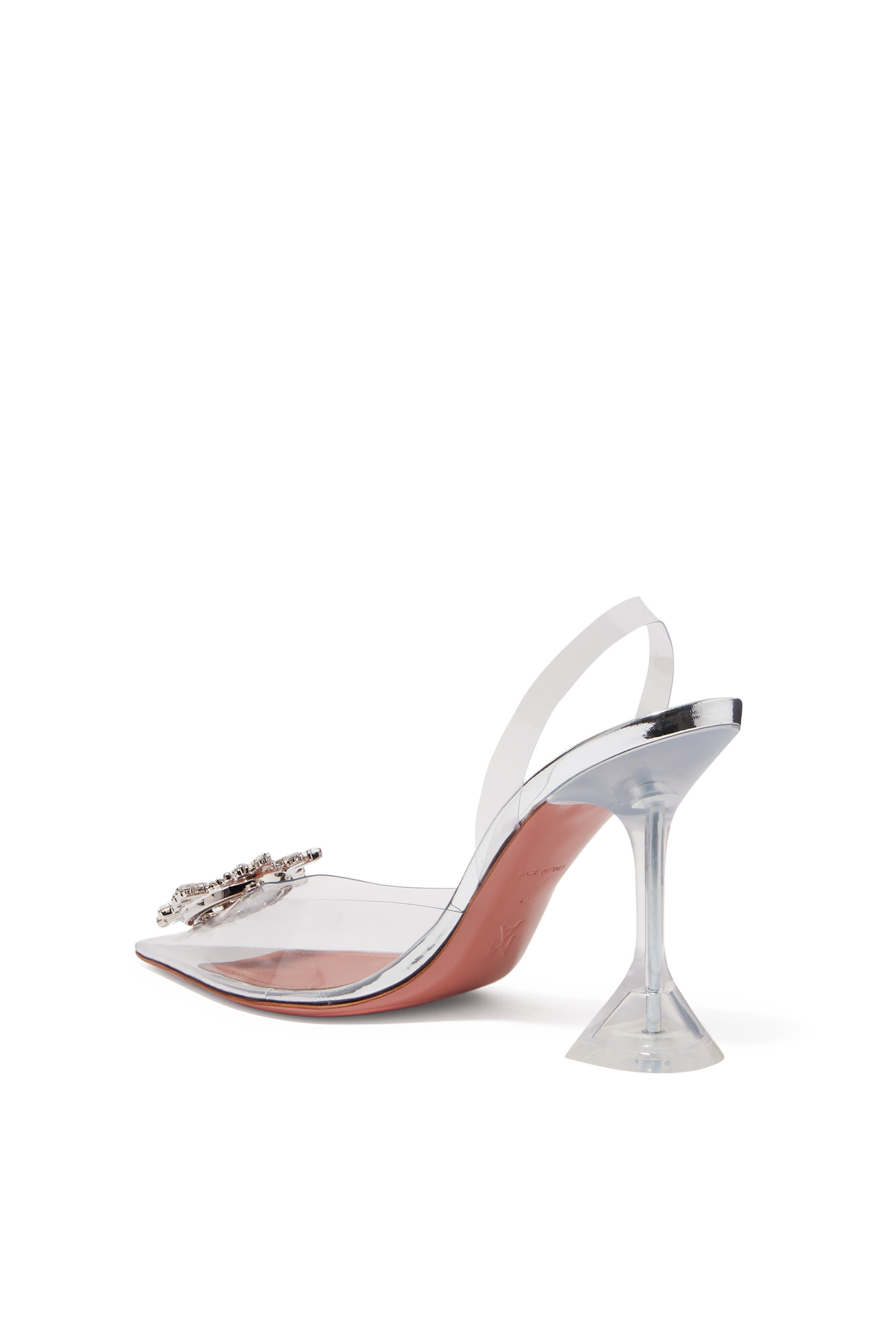Begum Glass 70 Slingbacks