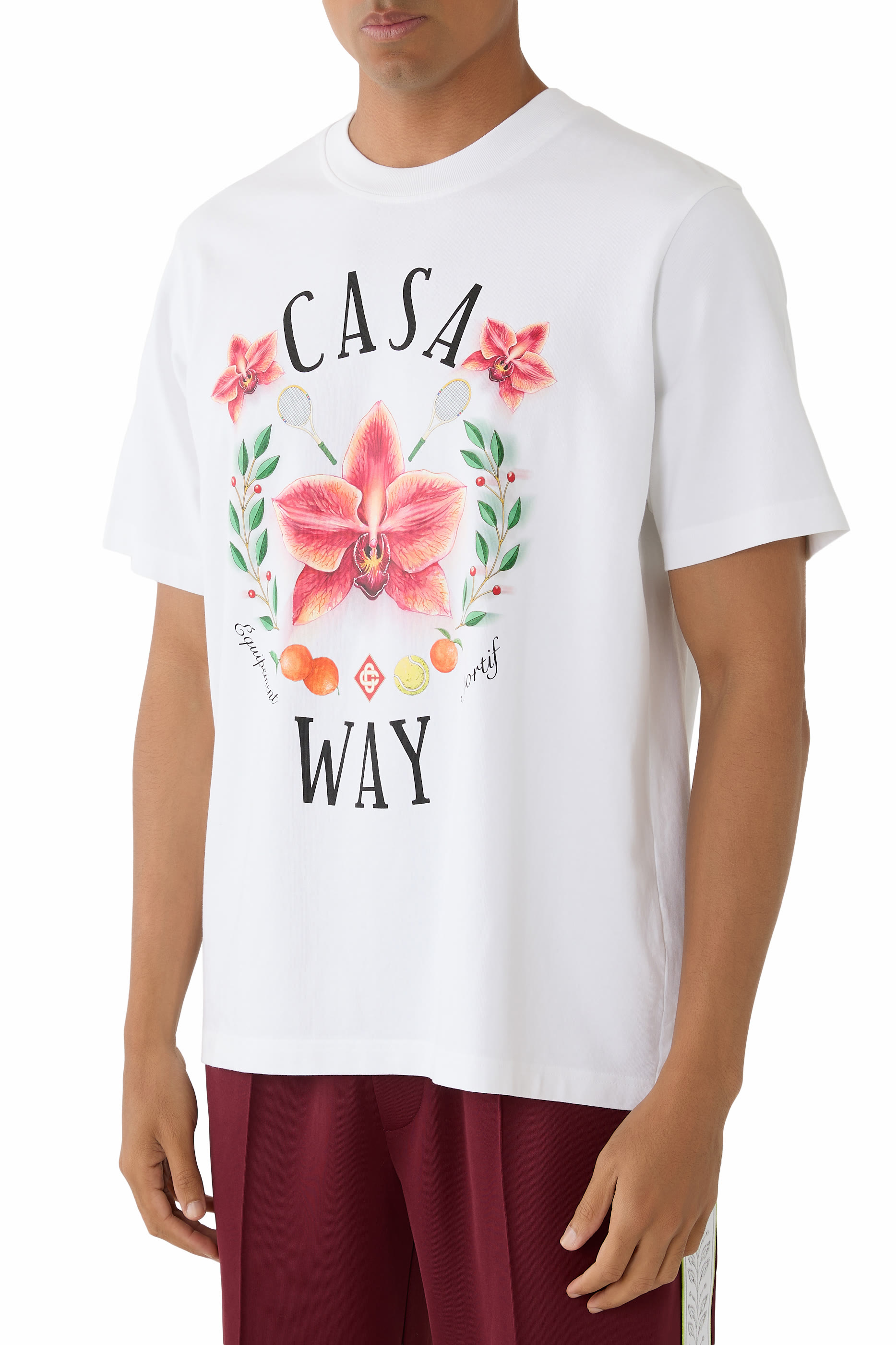 Casa Way Orchid-Graphic T-Shirt