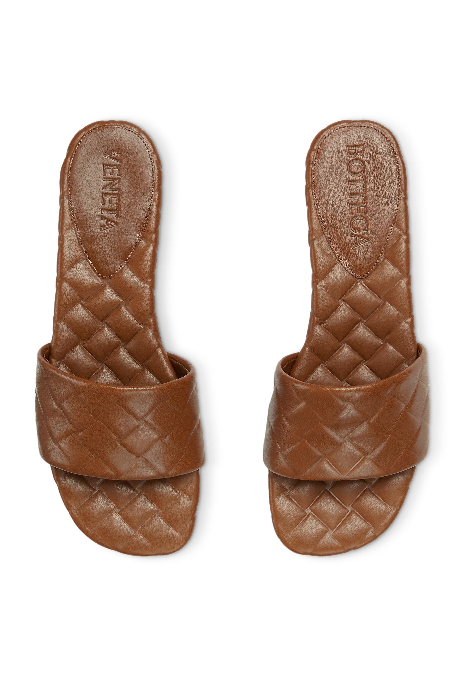 Amy Flat Leather Mules