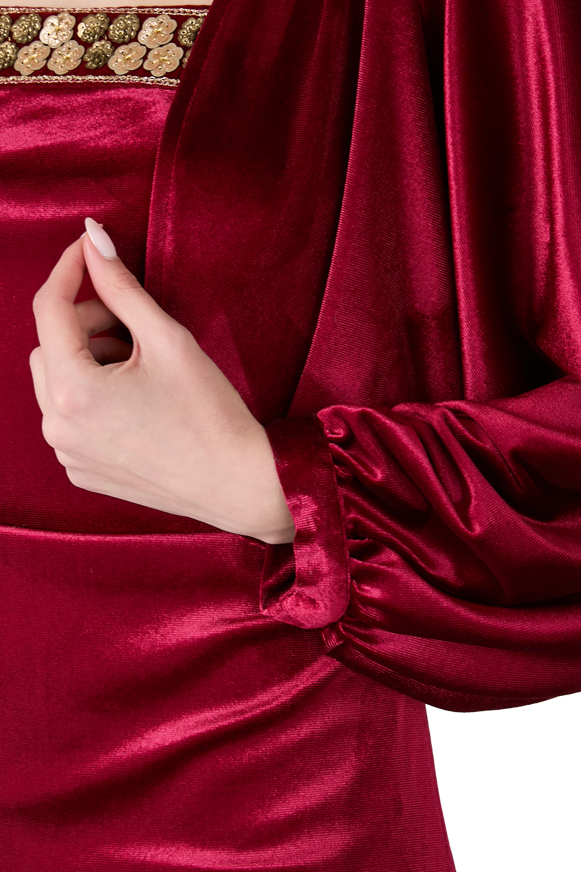 Velvet Blossom Strapless Dress and Jacket 