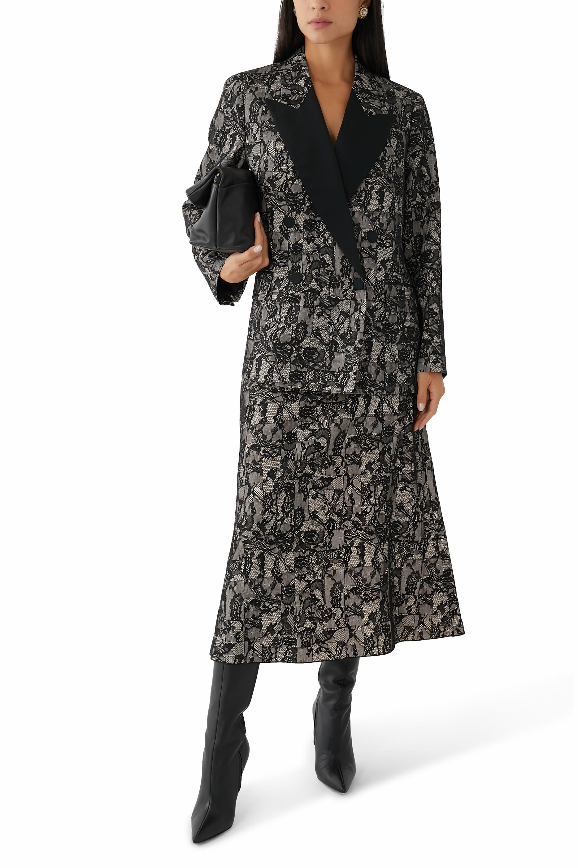 Patchwork Lace Skirt