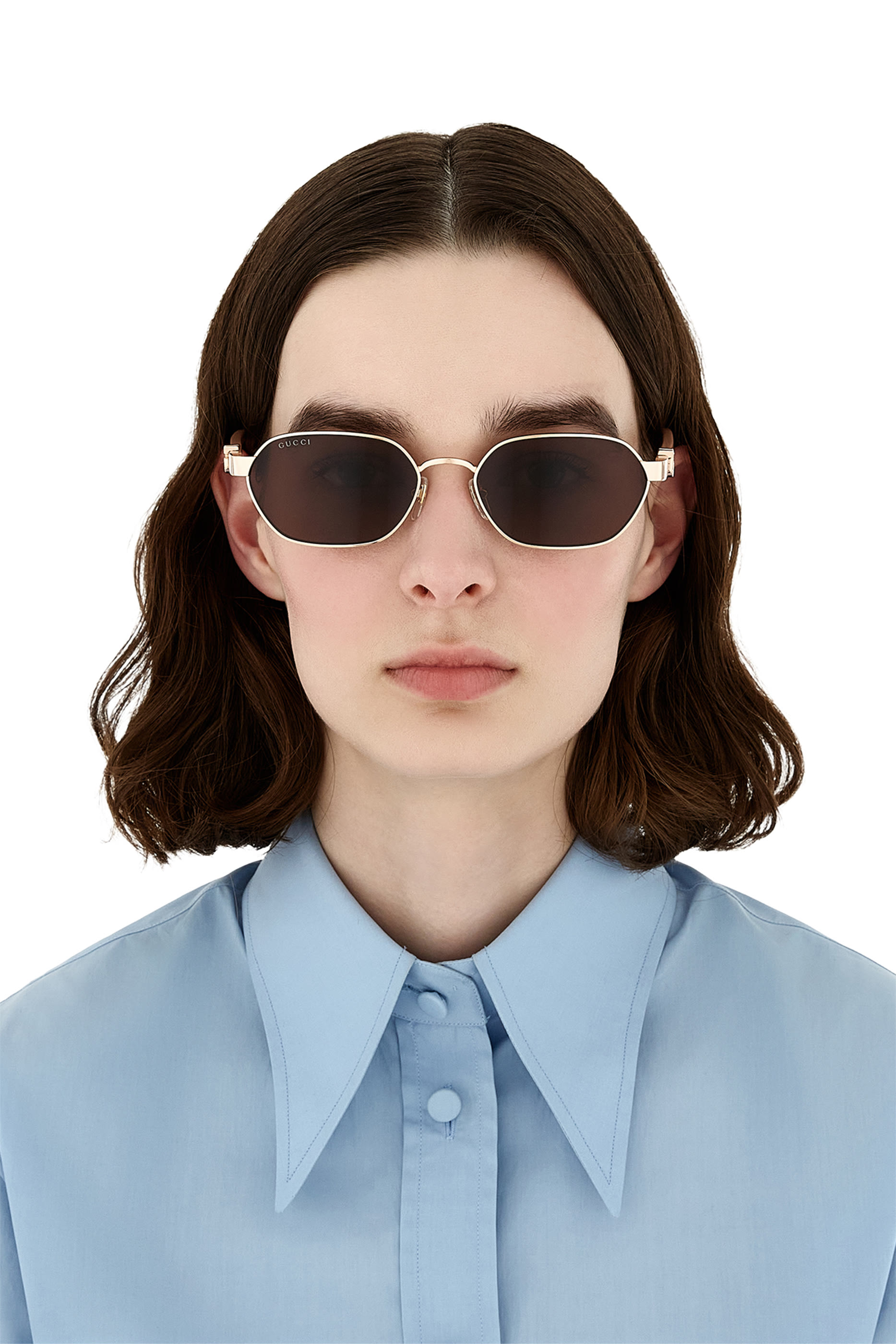  Round-Frame Sunglasses
