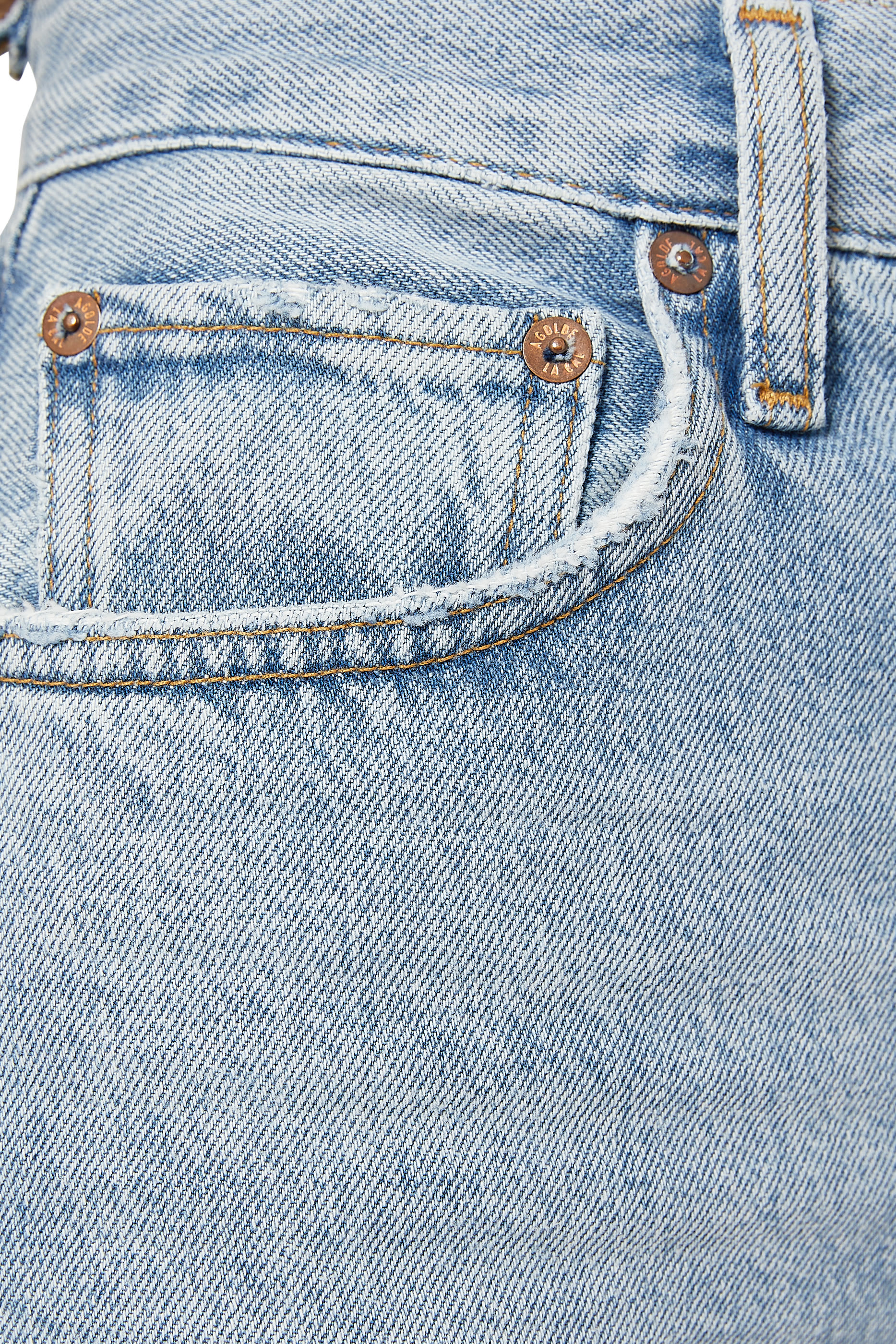 Criss Cross Straight Jeans