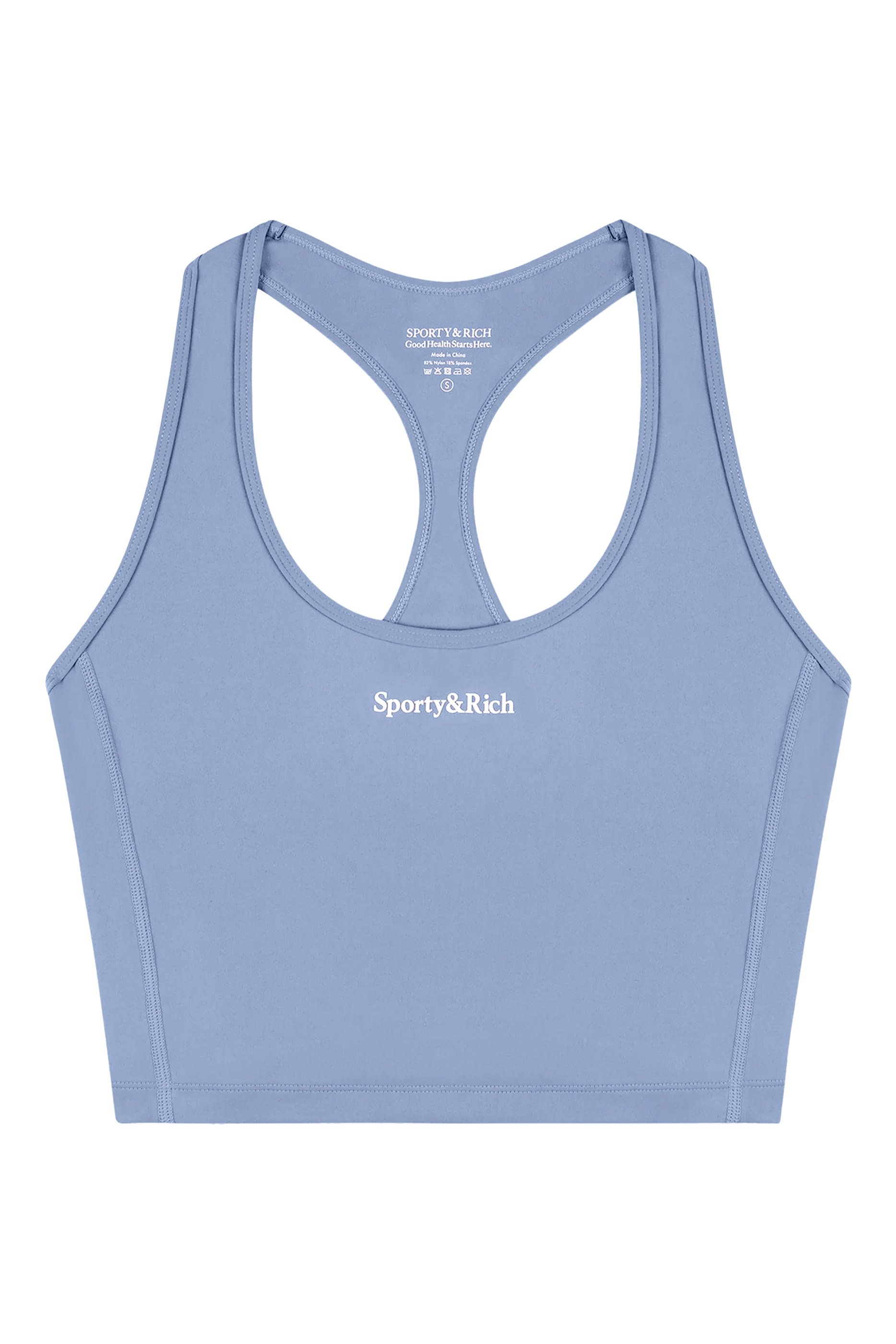 Serif Logo Sports Tank Top