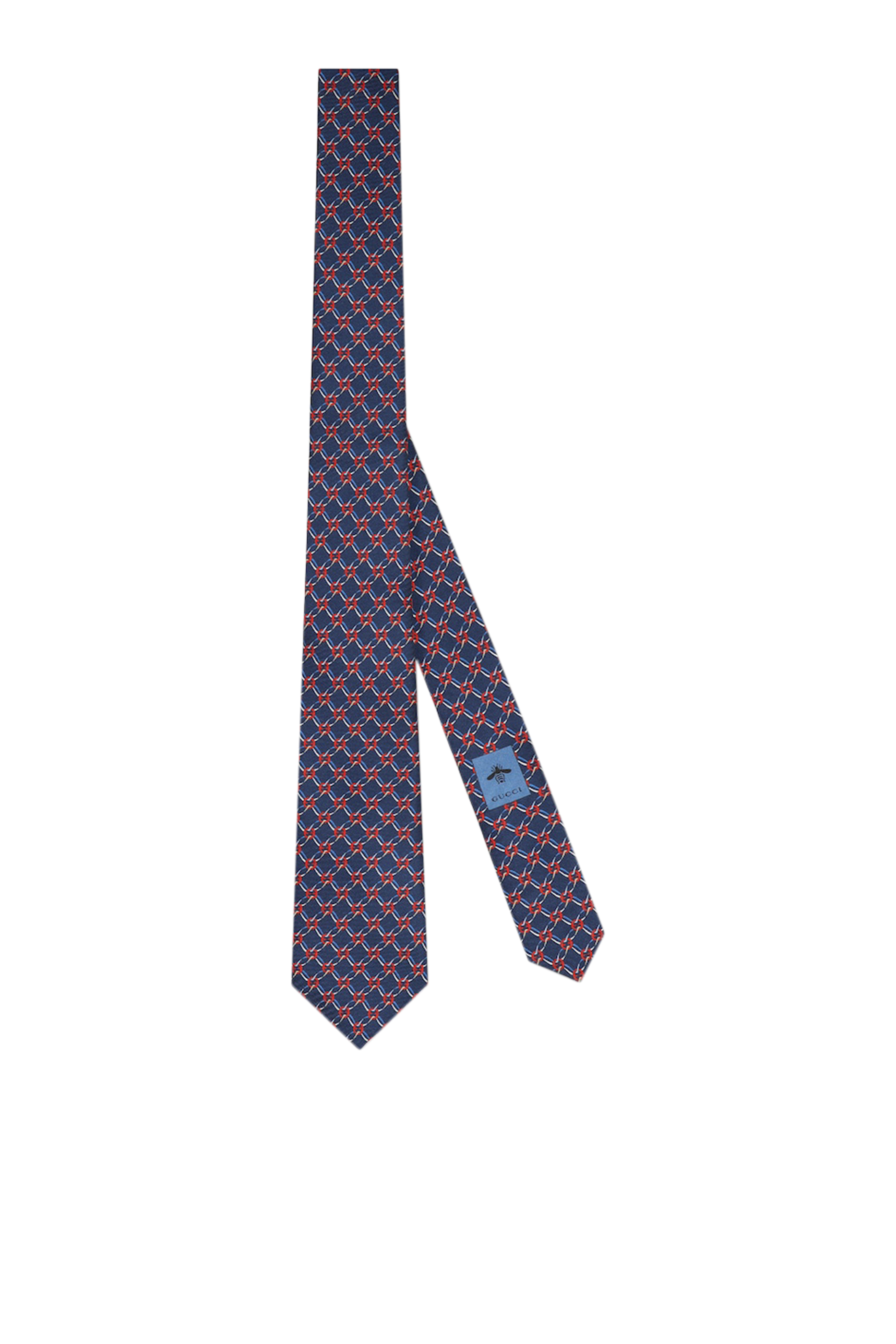 Interlocking G Silk Tie
