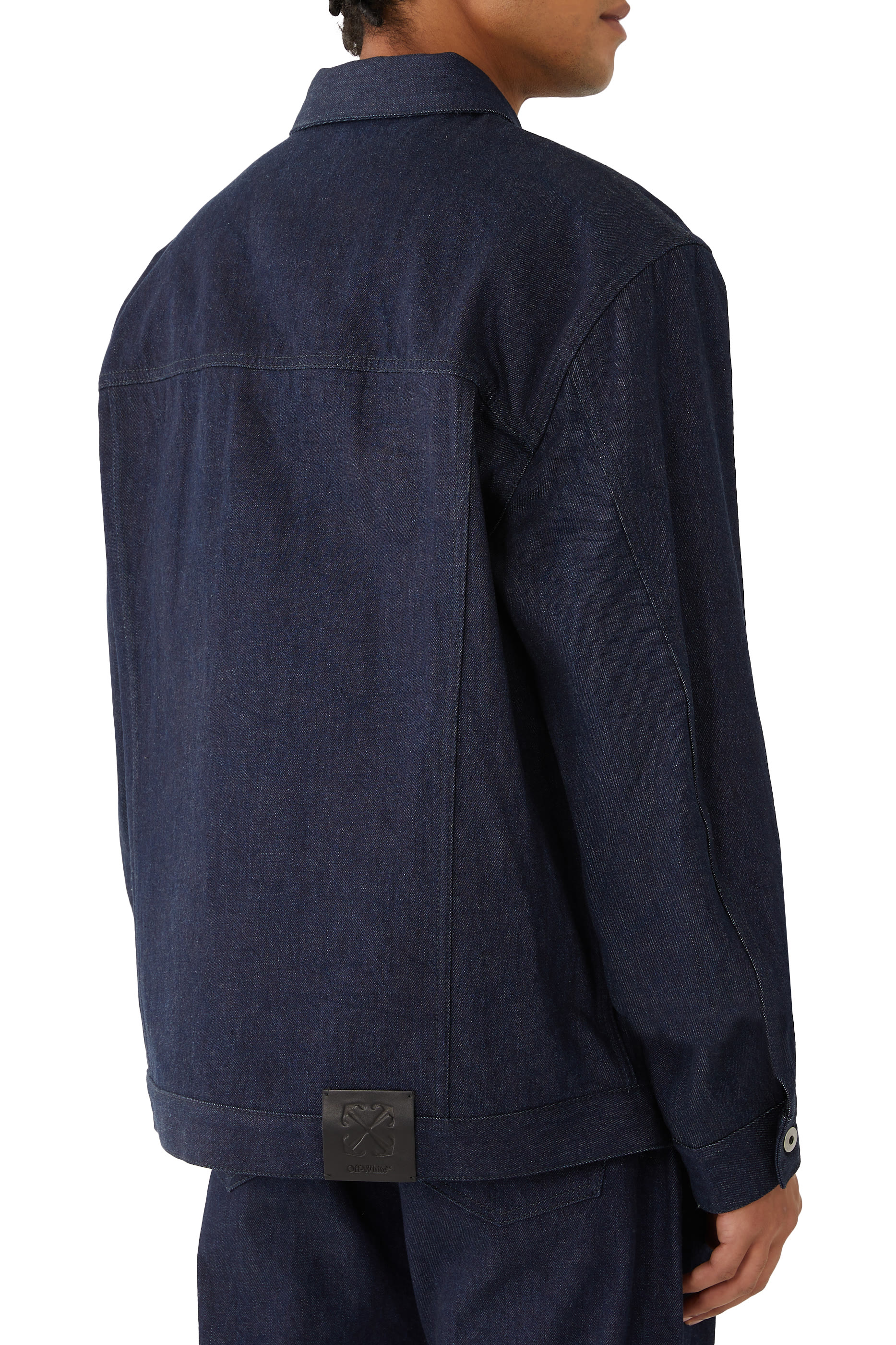 Script Skate Raw Denim Jacket