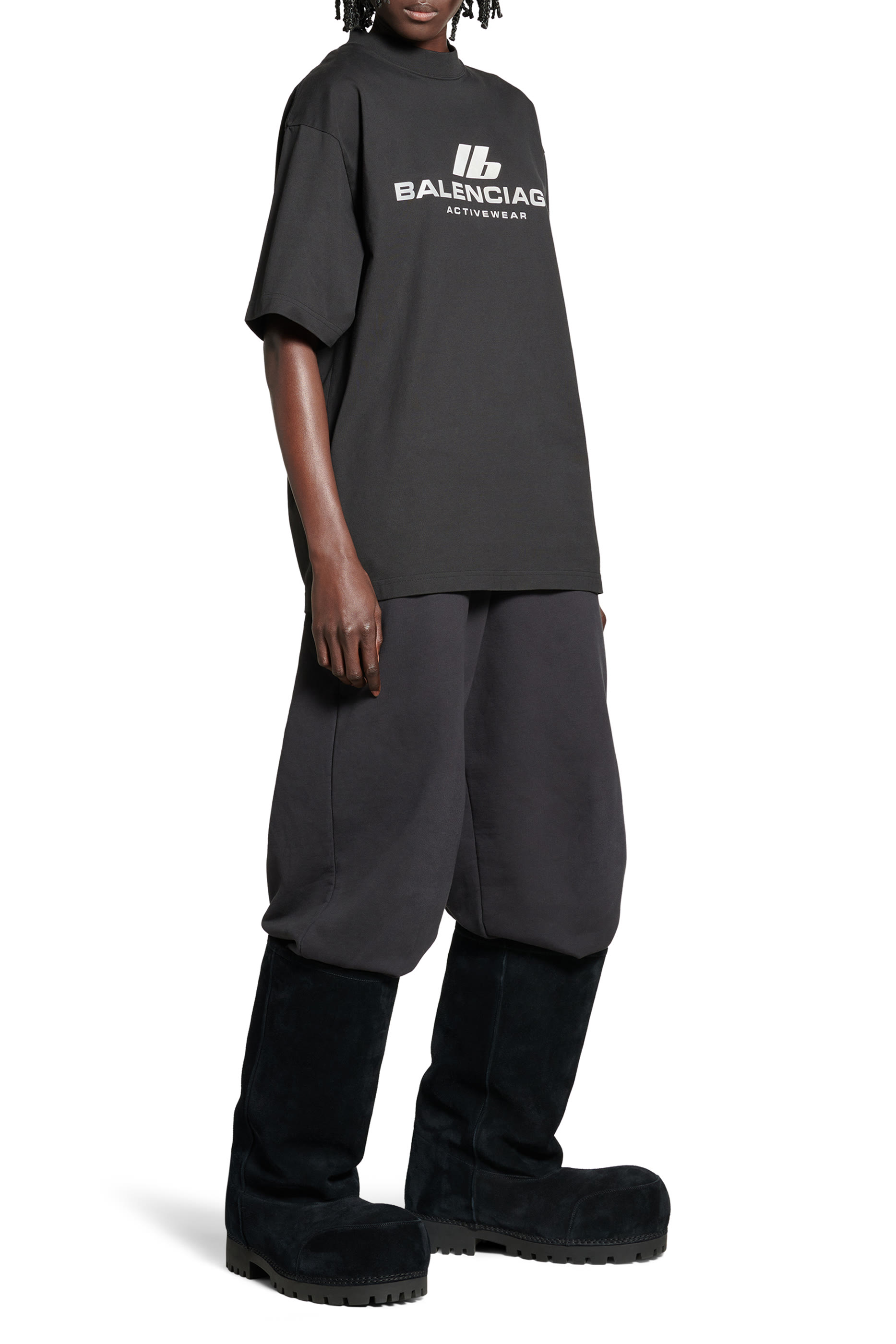 Activewear Logo Cotton T-Shirt