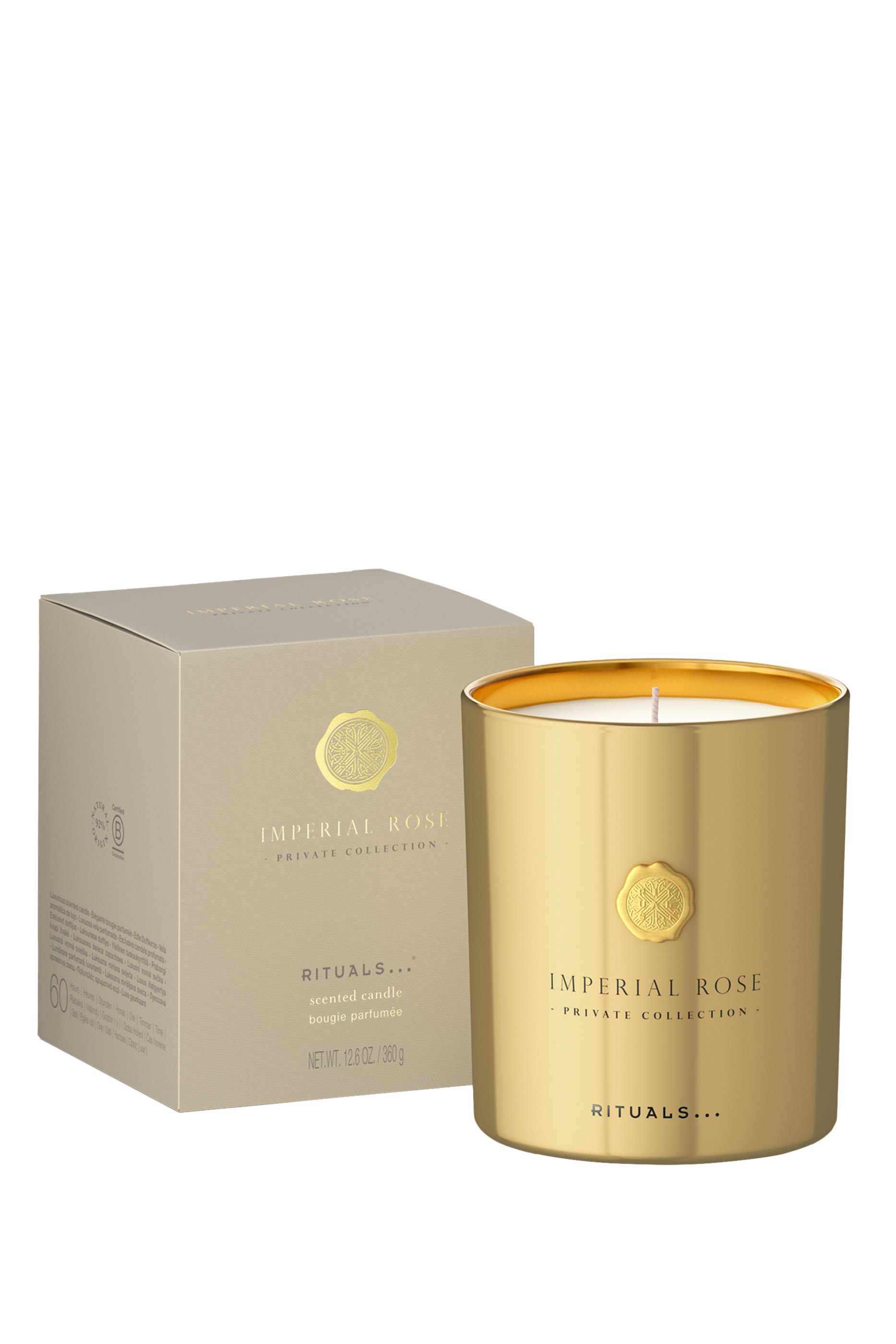 Imperial Rose Scented Candle, 360g