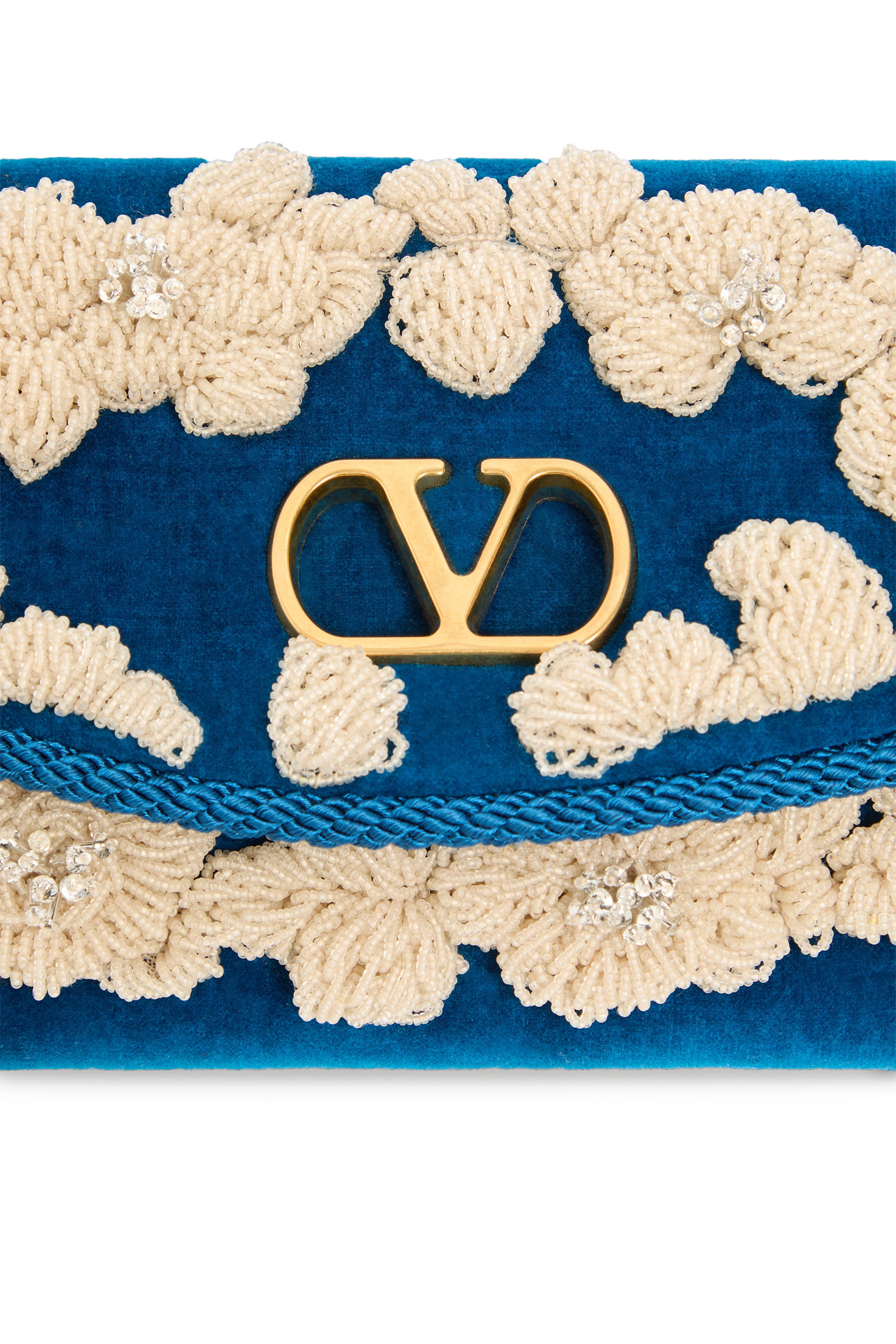  DeVain Embroidered Small Shoulder Bag 