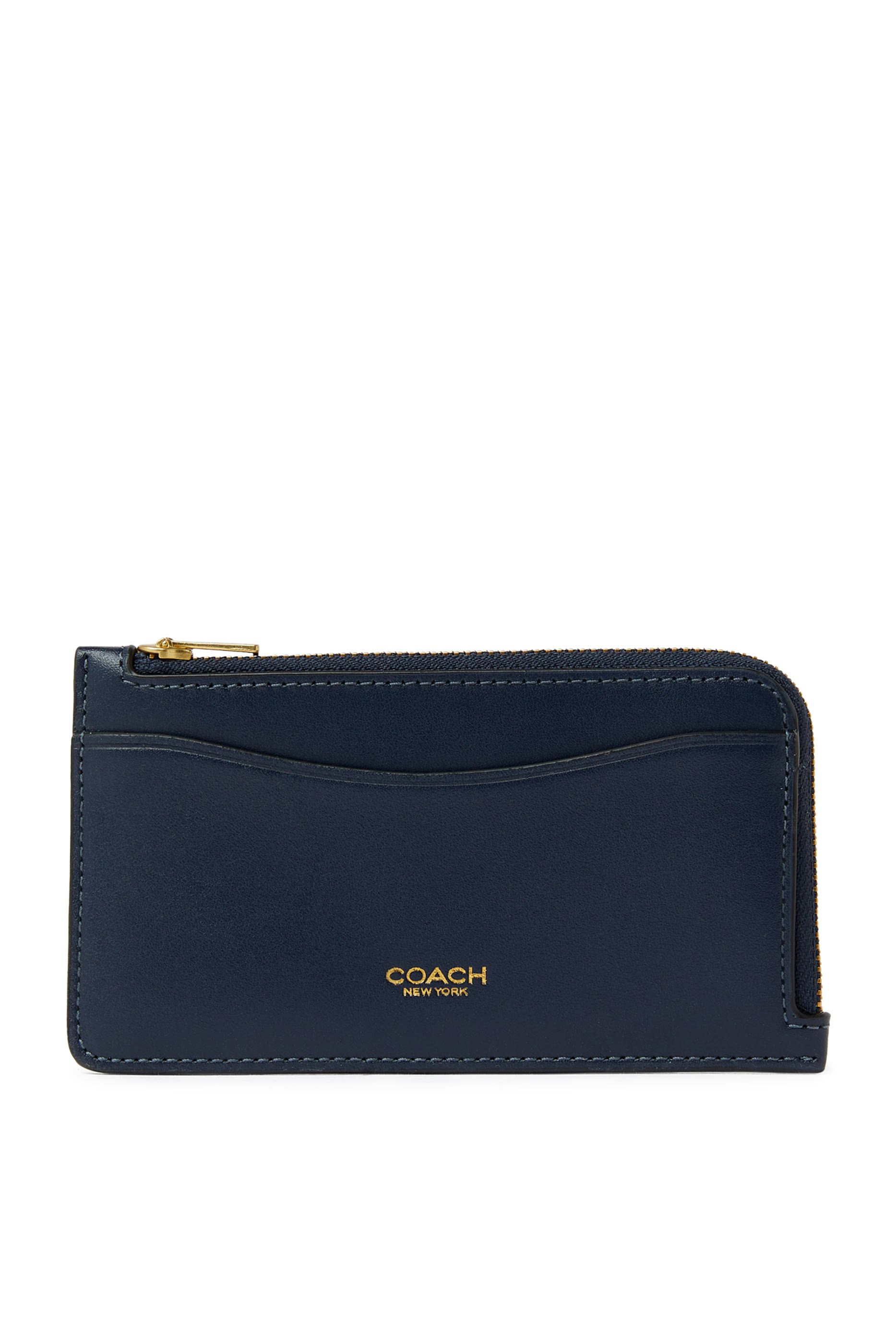 Leather Zip Around Wallet