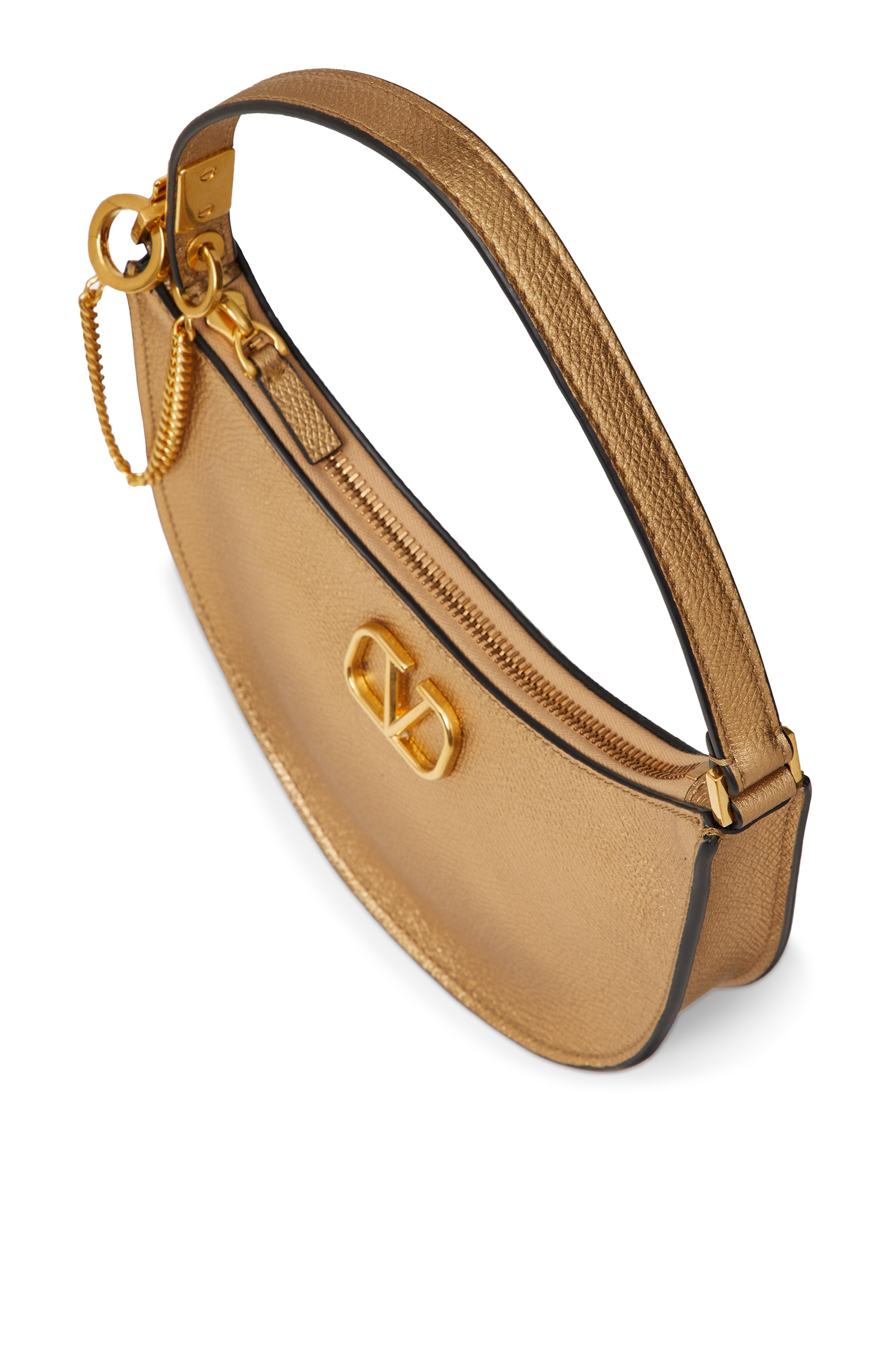  Mini VLogo Signature Hobo Bag