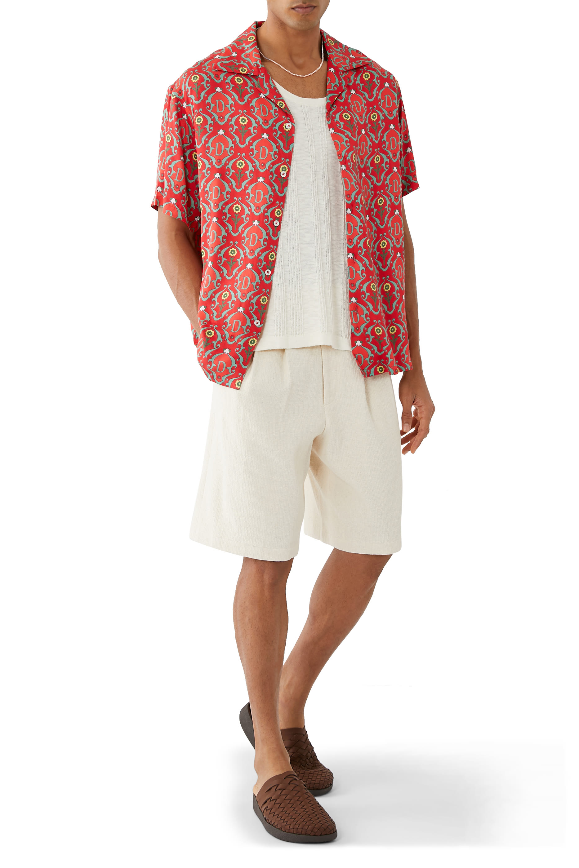 La Chemise Ornements Short Sleeves Shirt