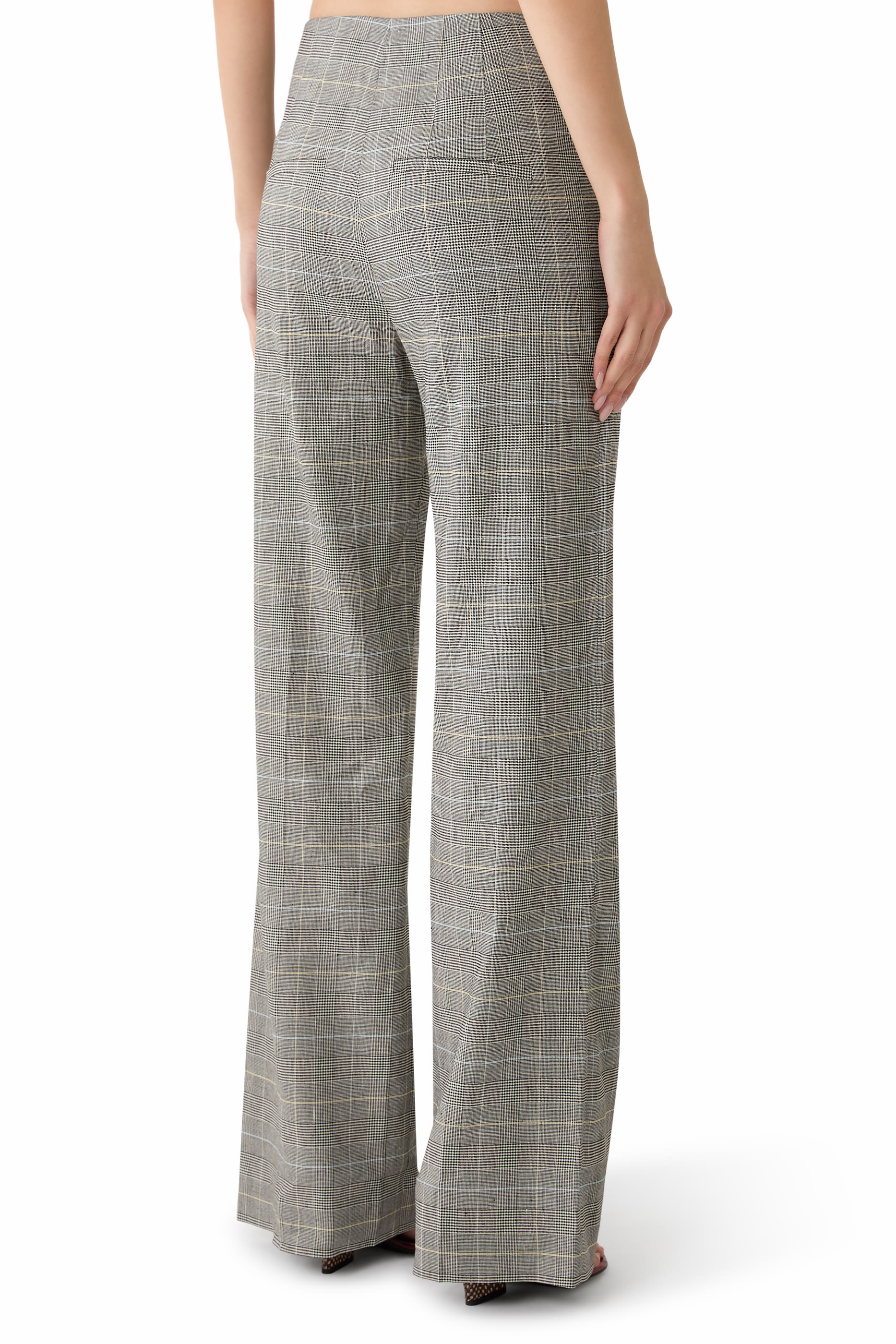 Jude Linen Wide-Leg Pant 