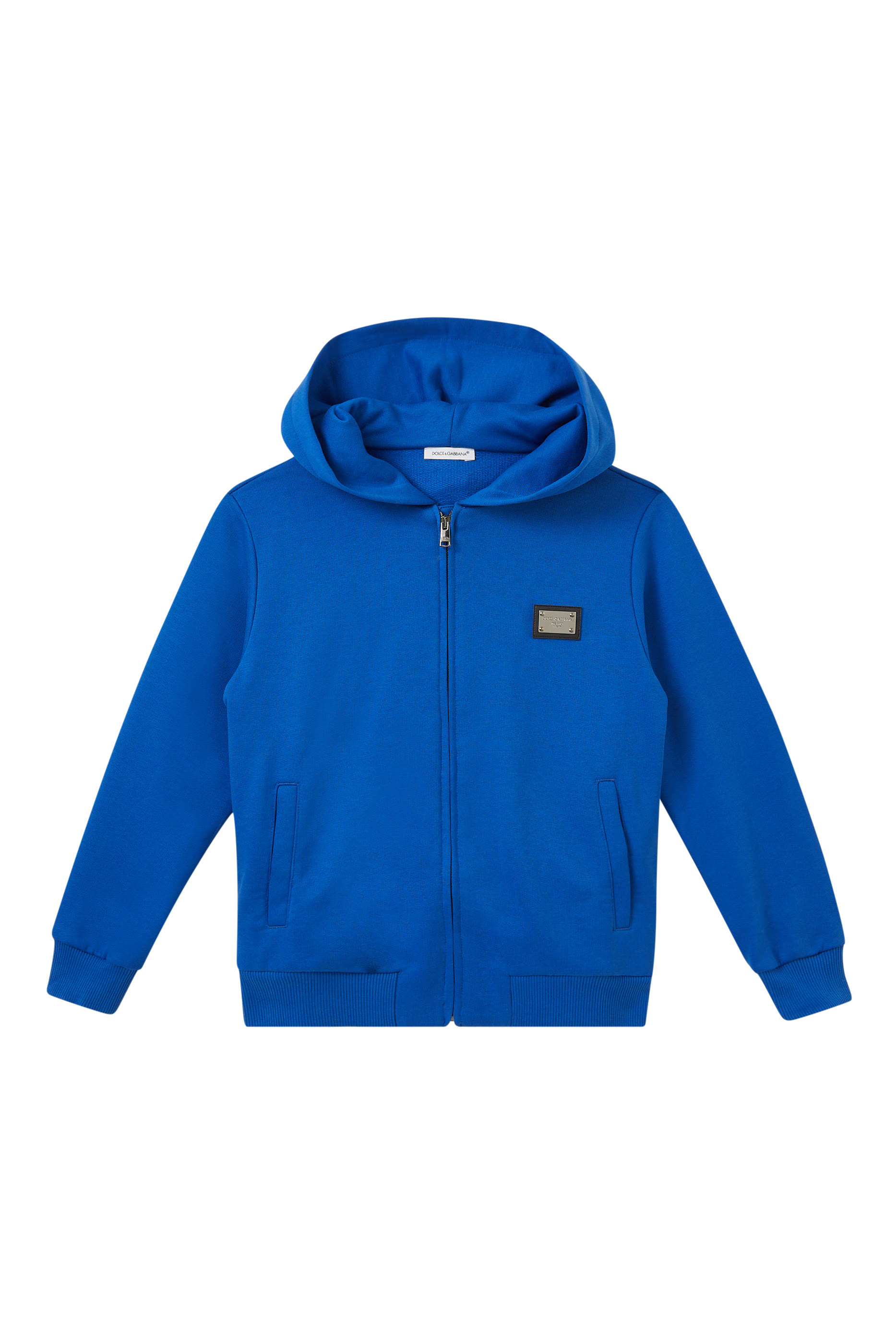 Kids Logo Tag Zip-Up Hoodie