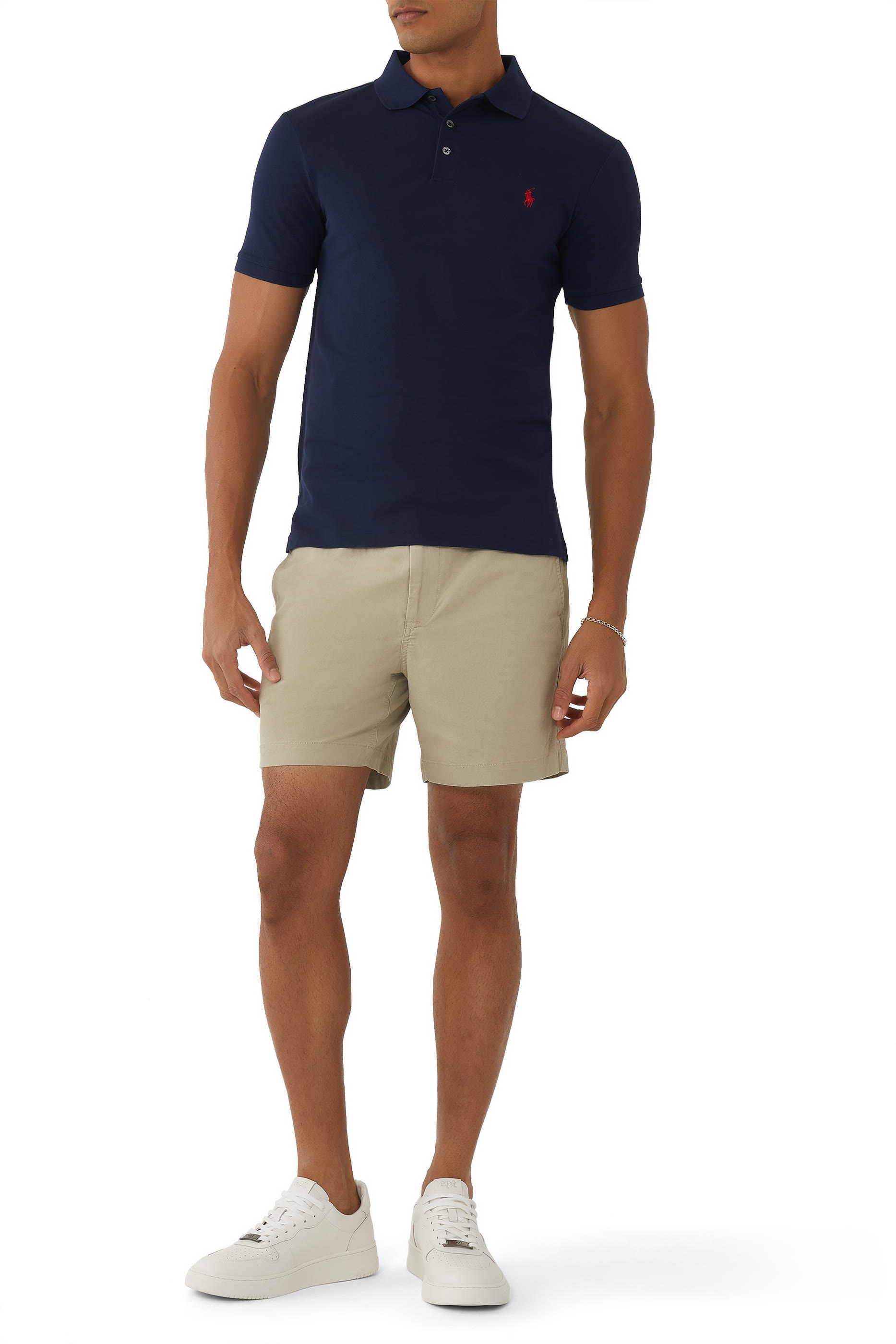 Logo Embroidered Polo Shirt