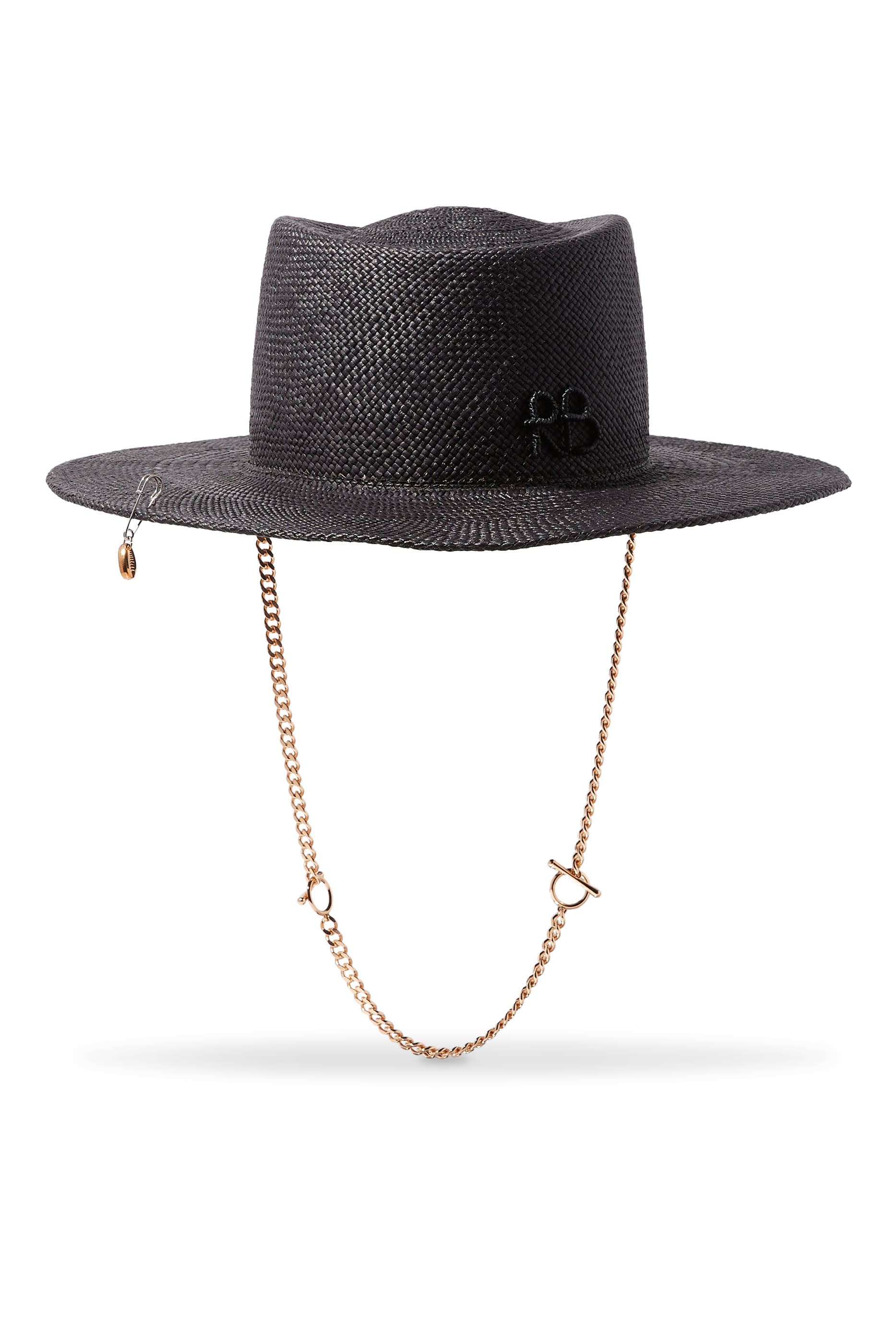 Chain Strap Gambler Hat