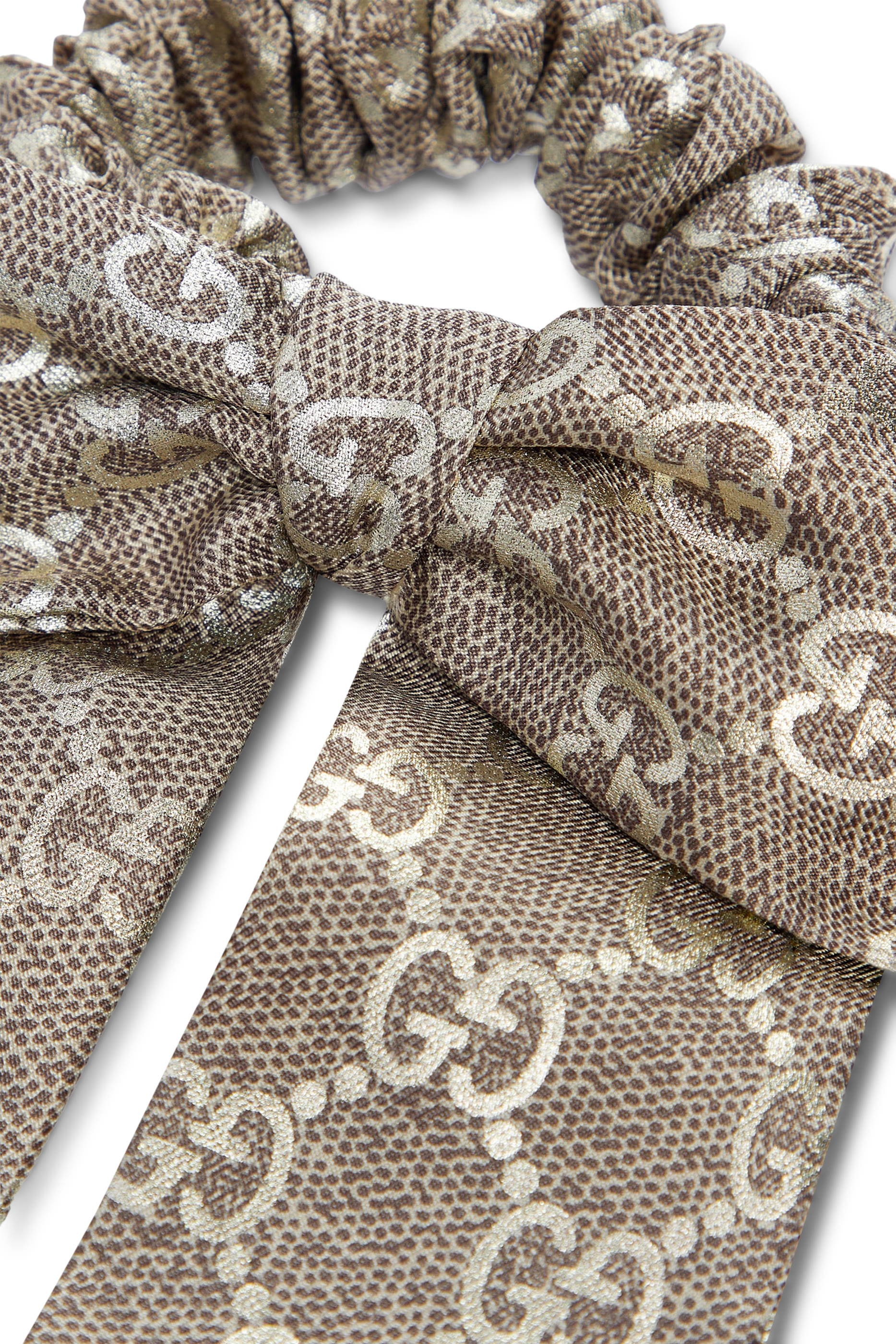 GG Silk Jacquard Scrunchie