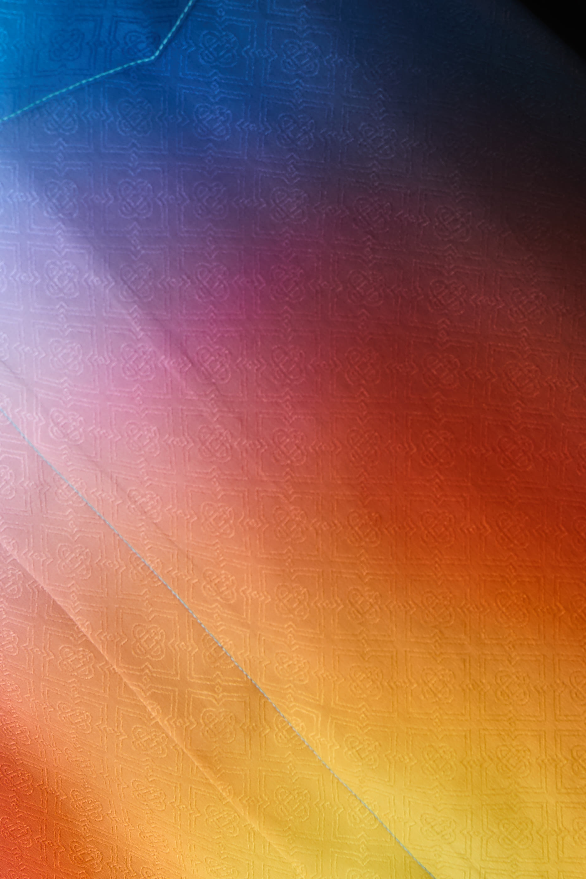 Gradient Silk Short Sleeves Shirt