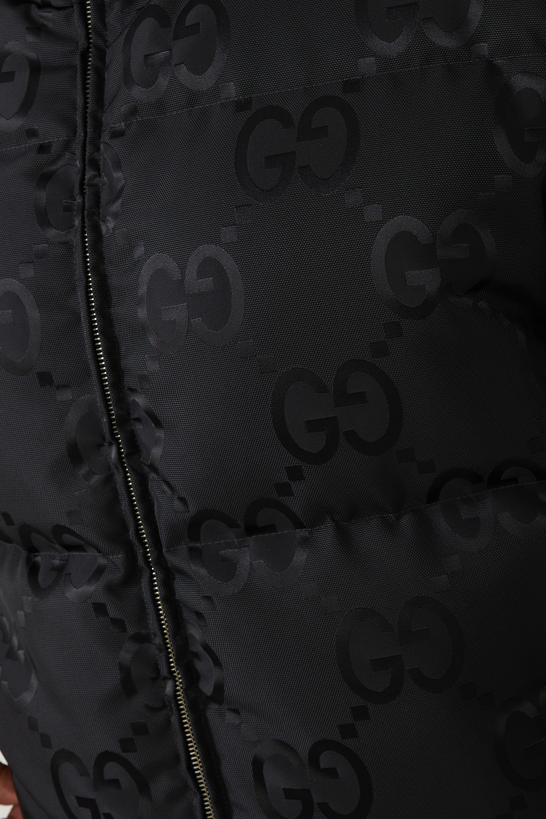 Jumbo GG Canvas Down Jacket
