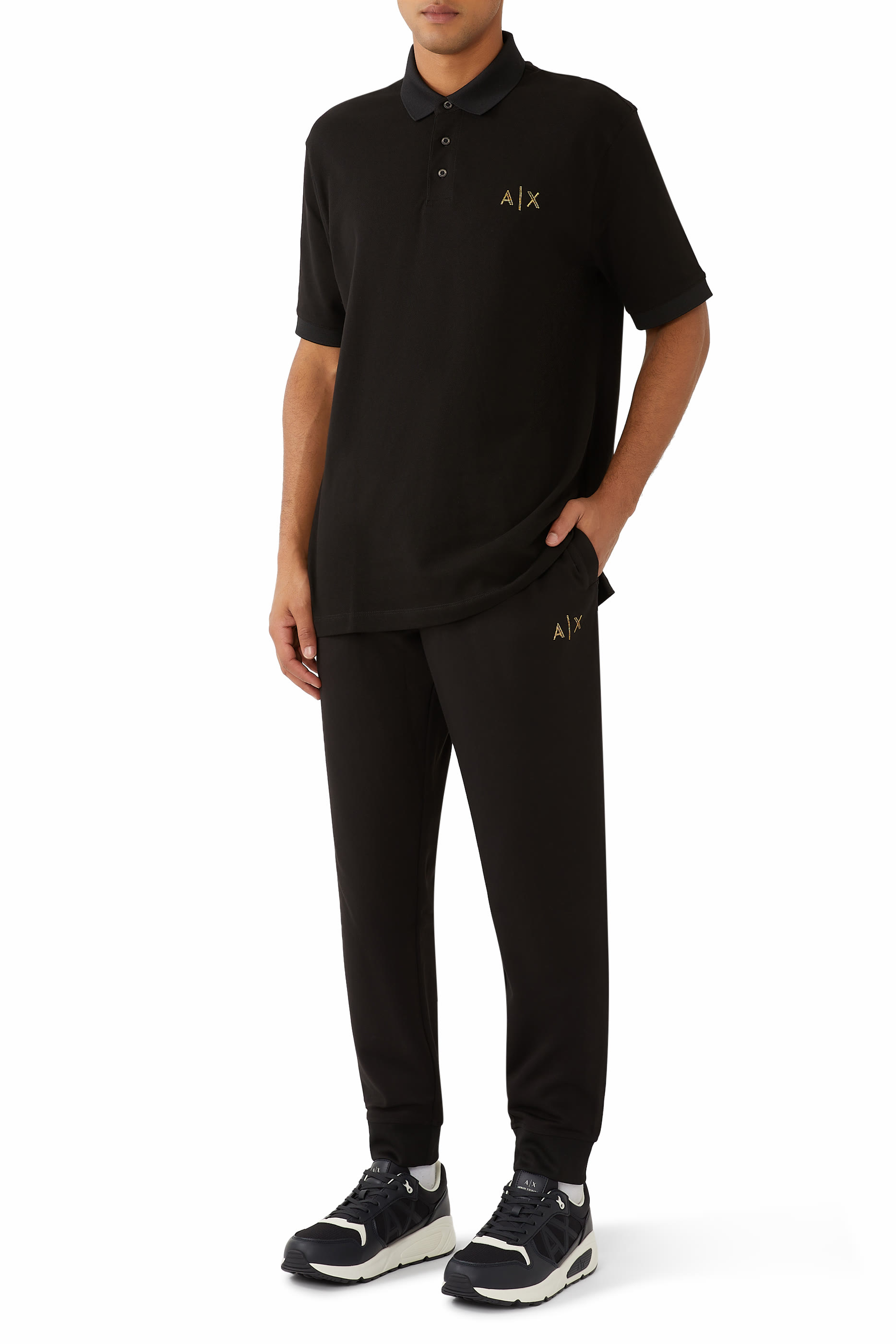 The Grid Ramadan AX Logo Trousers